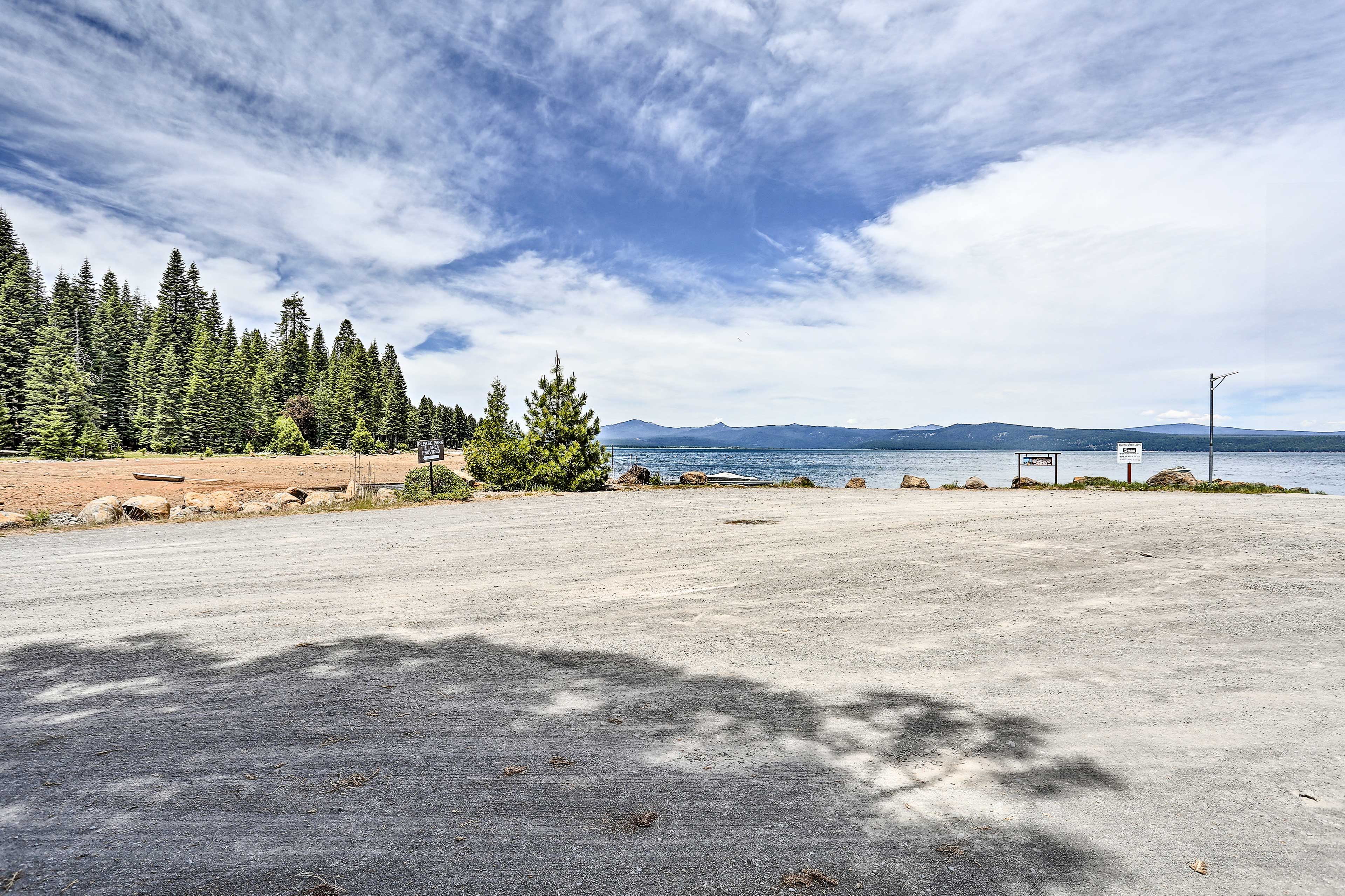 Nearby | Lake Almanor (Across the Street)