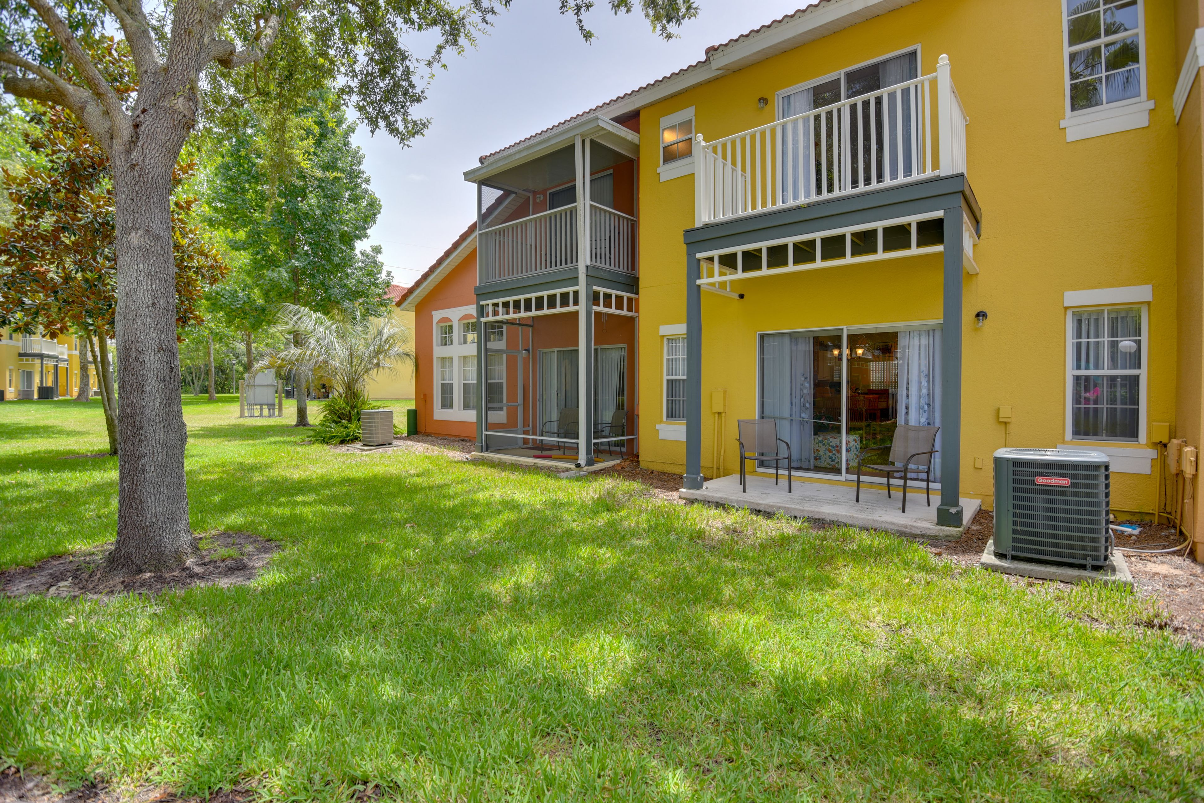 Townhome Exterior | Private Patio