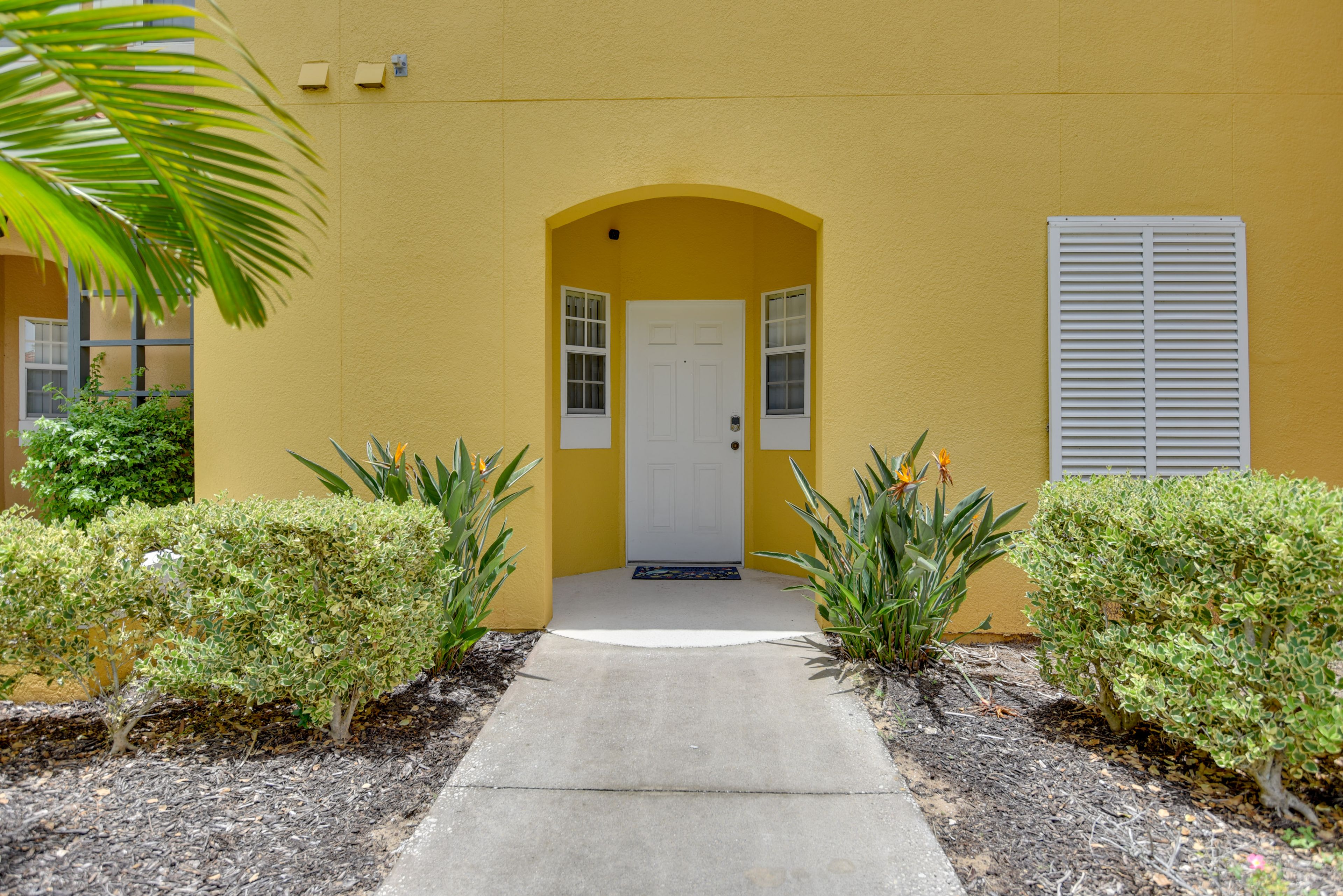 Townhome Exterior | Keyless Entry
