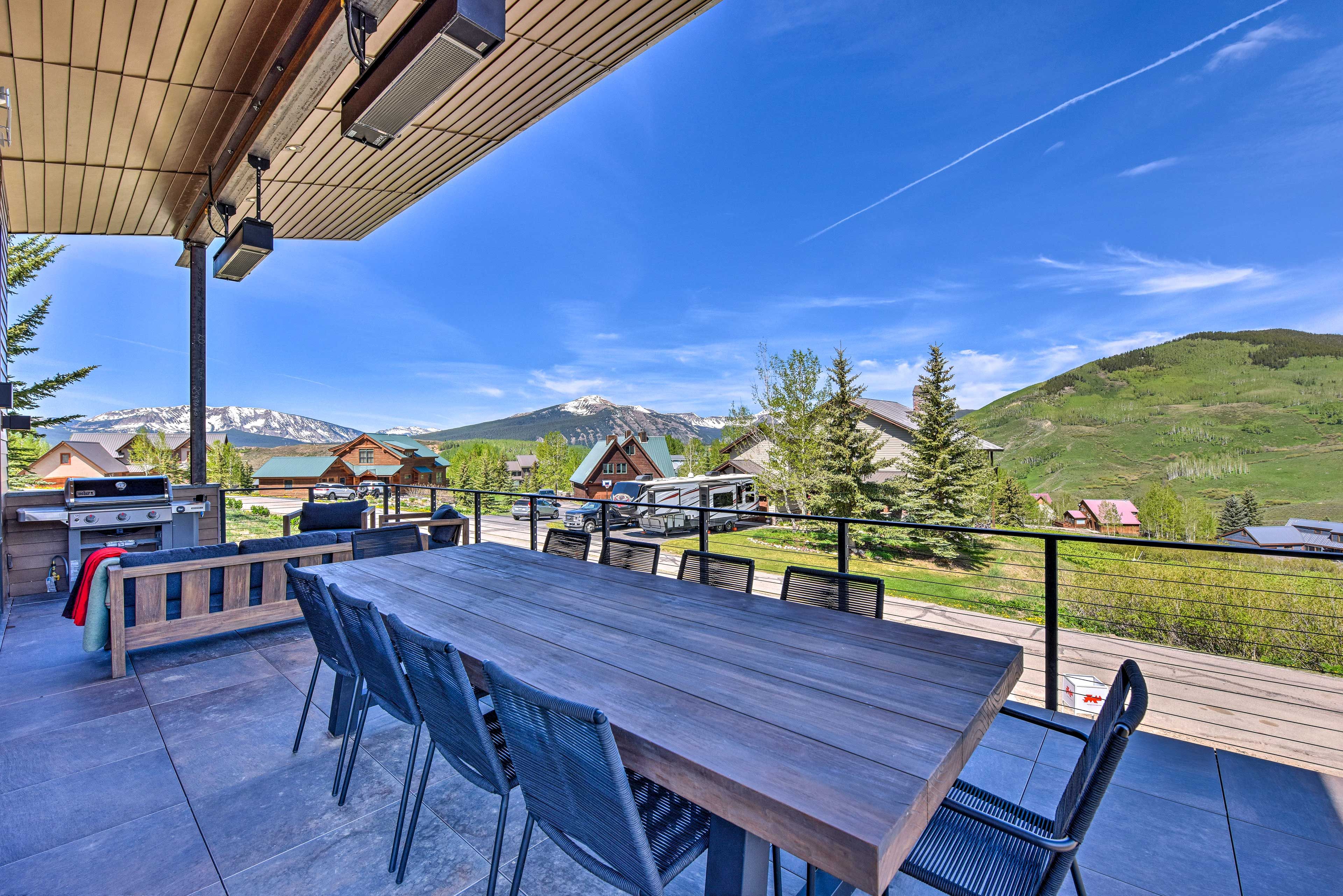 Mt. Crested Butte Vacation Rental | 4BR | 3BA | Stairs Required | 2,600 Sq Ft