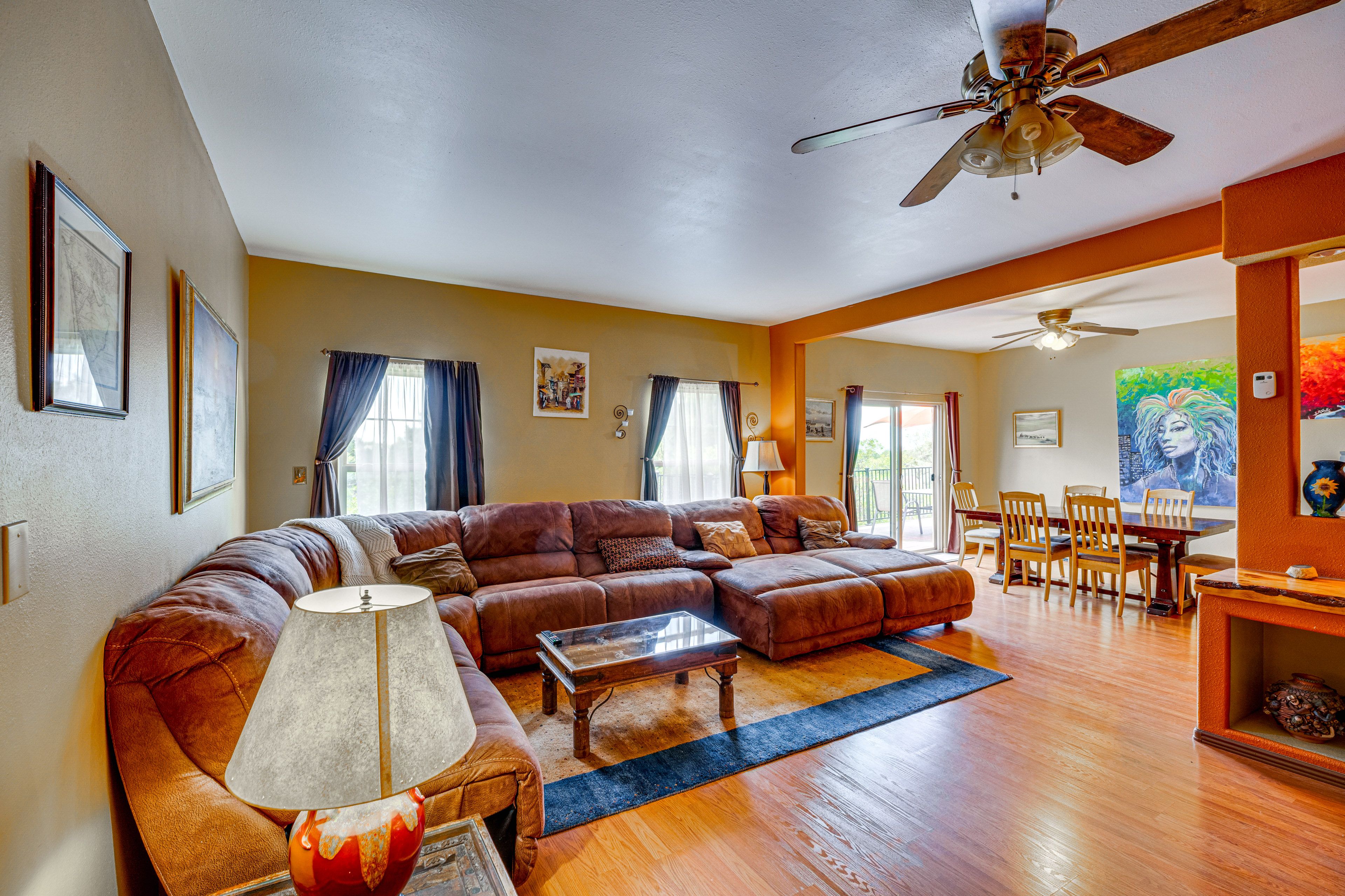 Living Room | Wood-Burning Stove