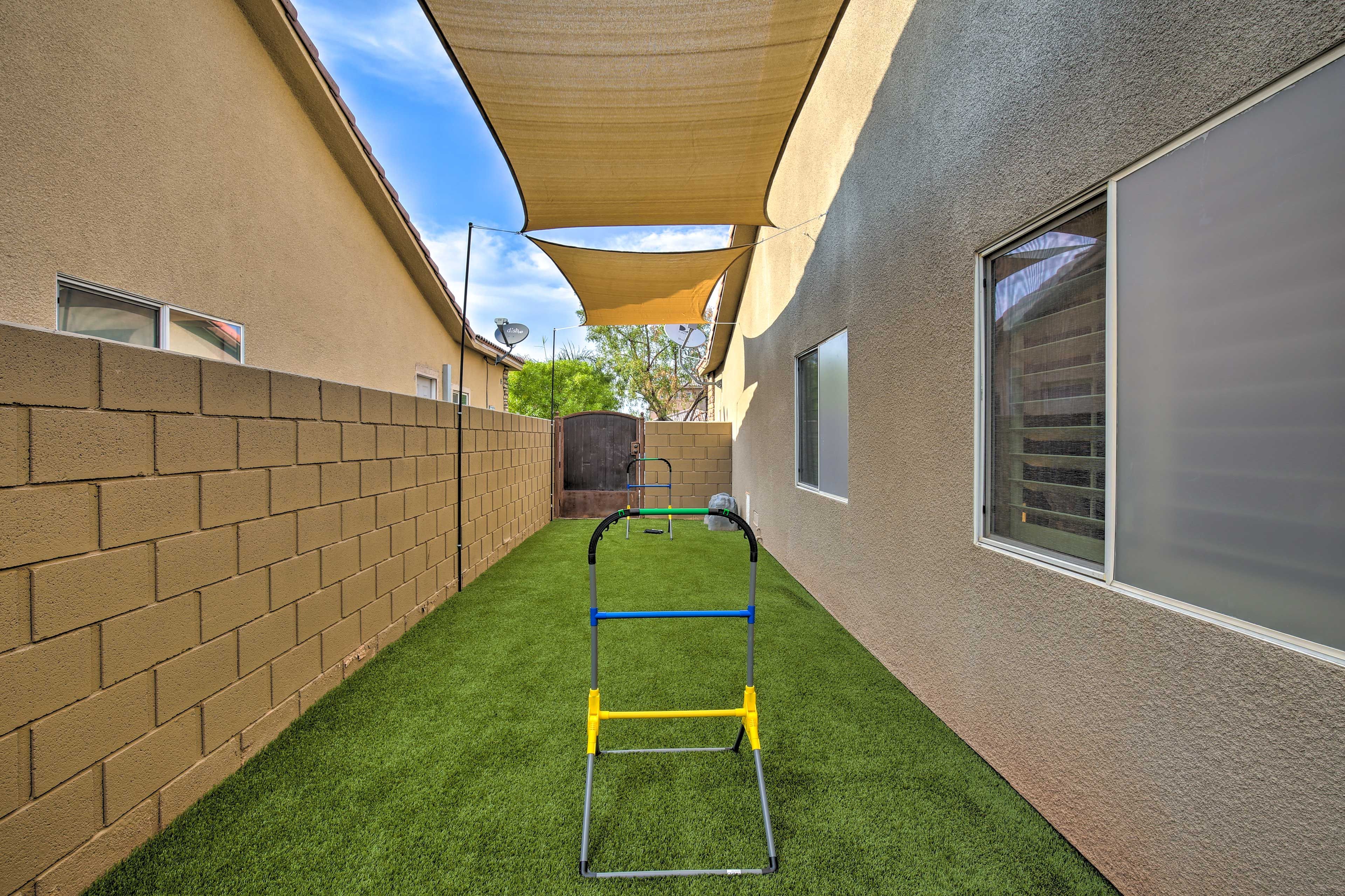 Ladderball is sure to keep the whole group entertained.
