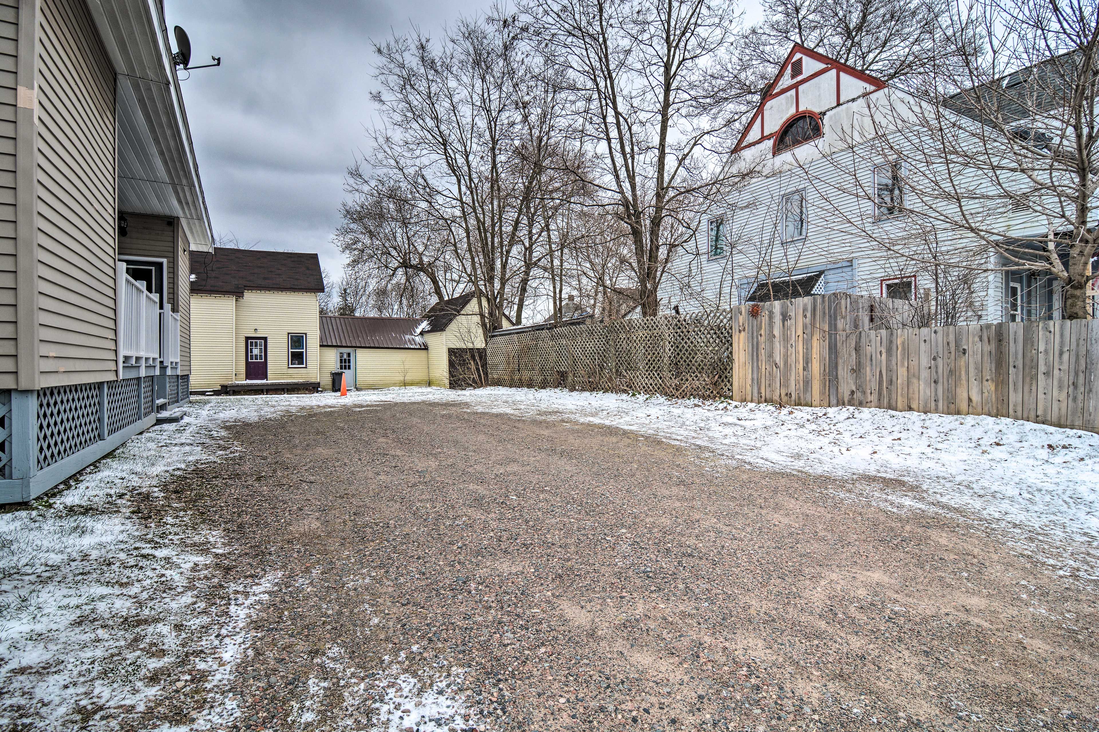 Home Exterior | Community Parking Lot (2 Vehicles)