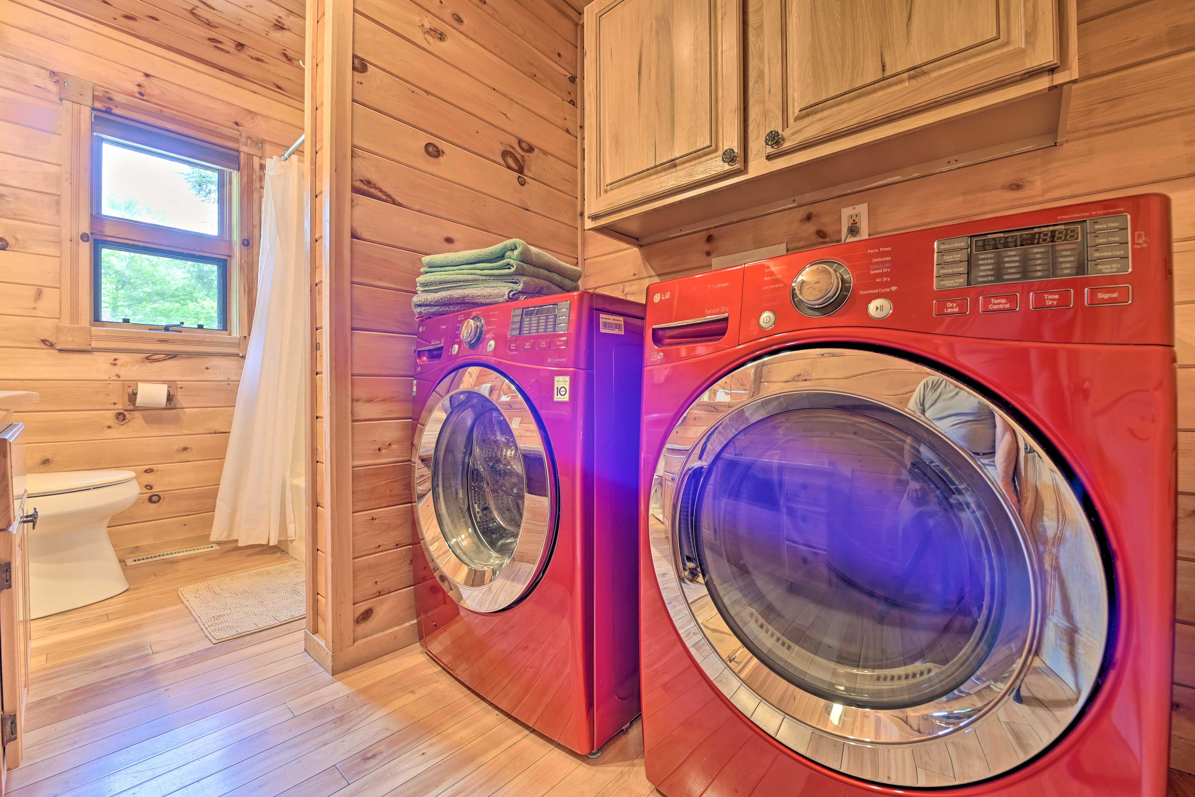 Bathroom & Laundry Room