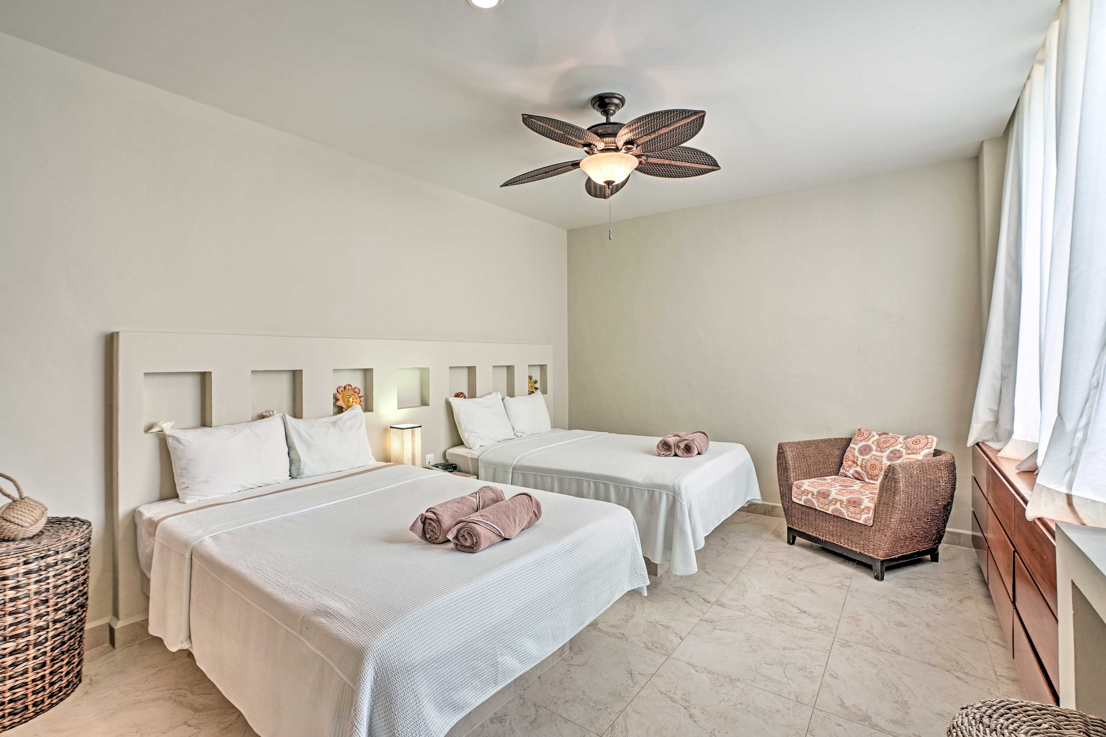 Bedroom 2 | 2 Full Beds