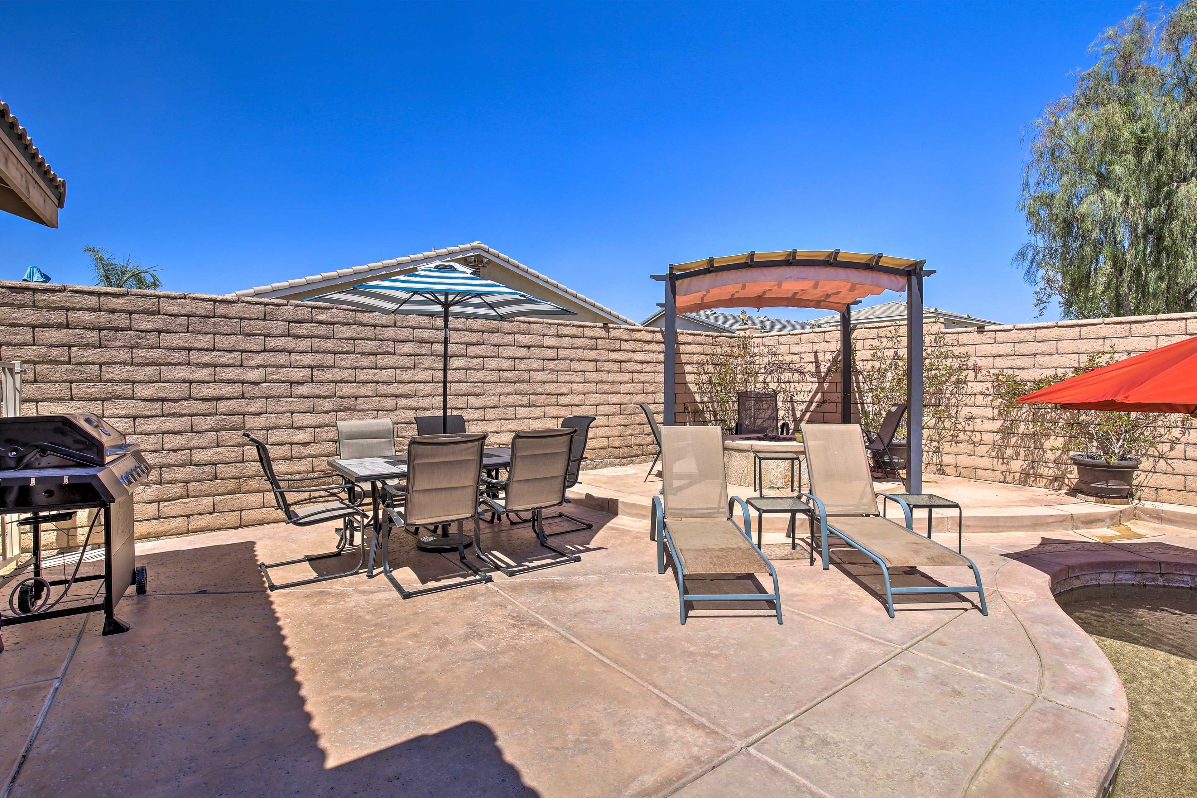 Private Backyard