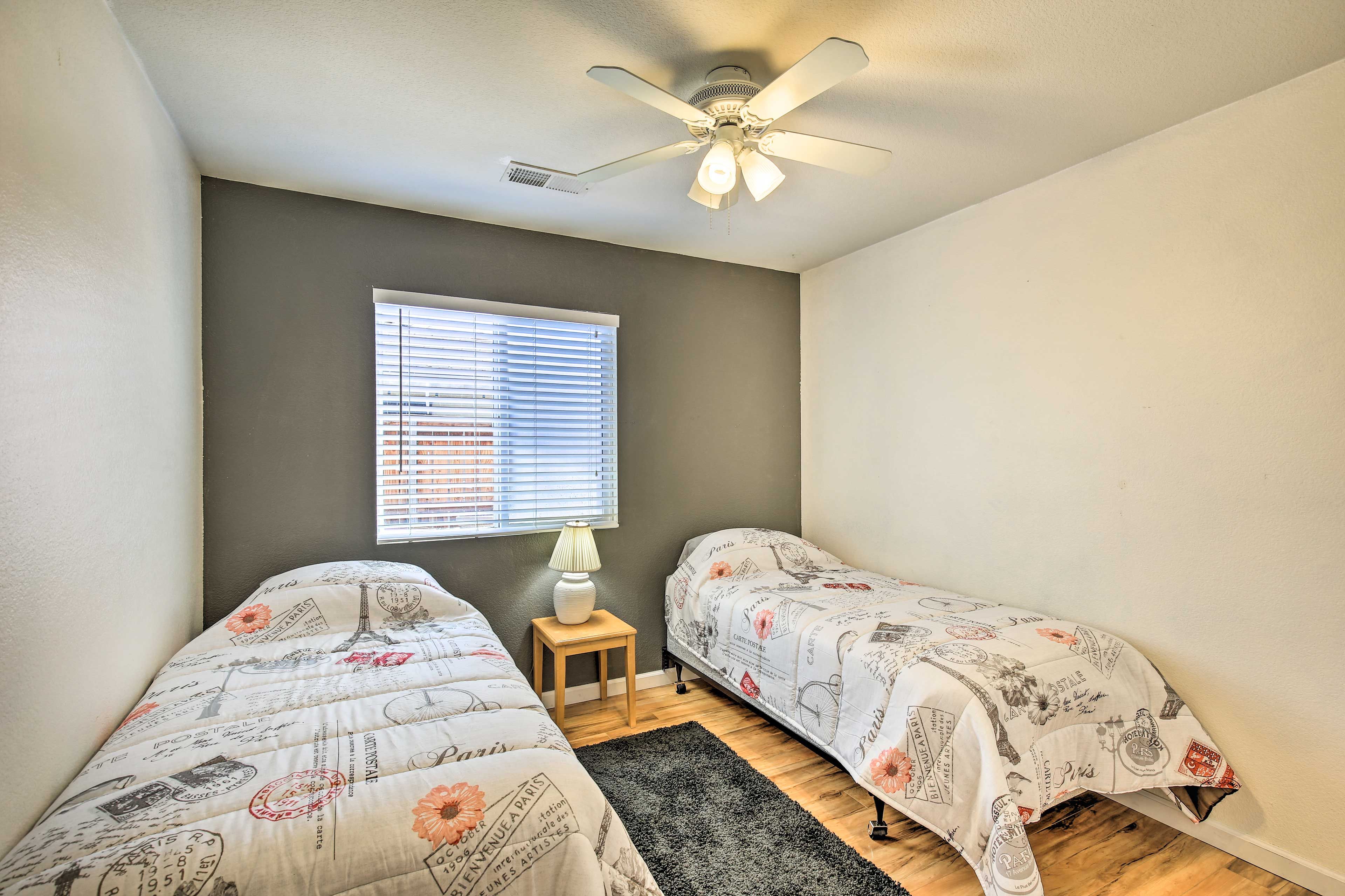 Bedroom 4 | 2 Twin Beds