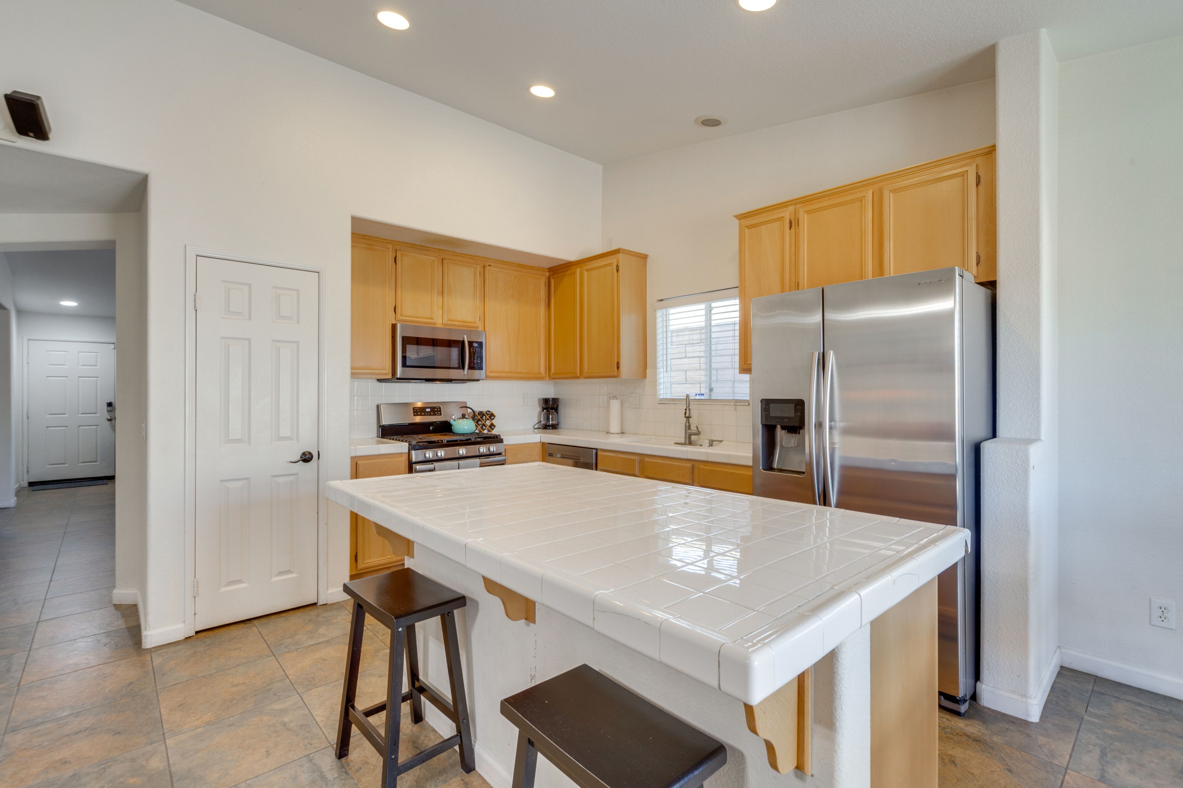 Kitchen | Fully Equipped | Stainless Steel Appliances