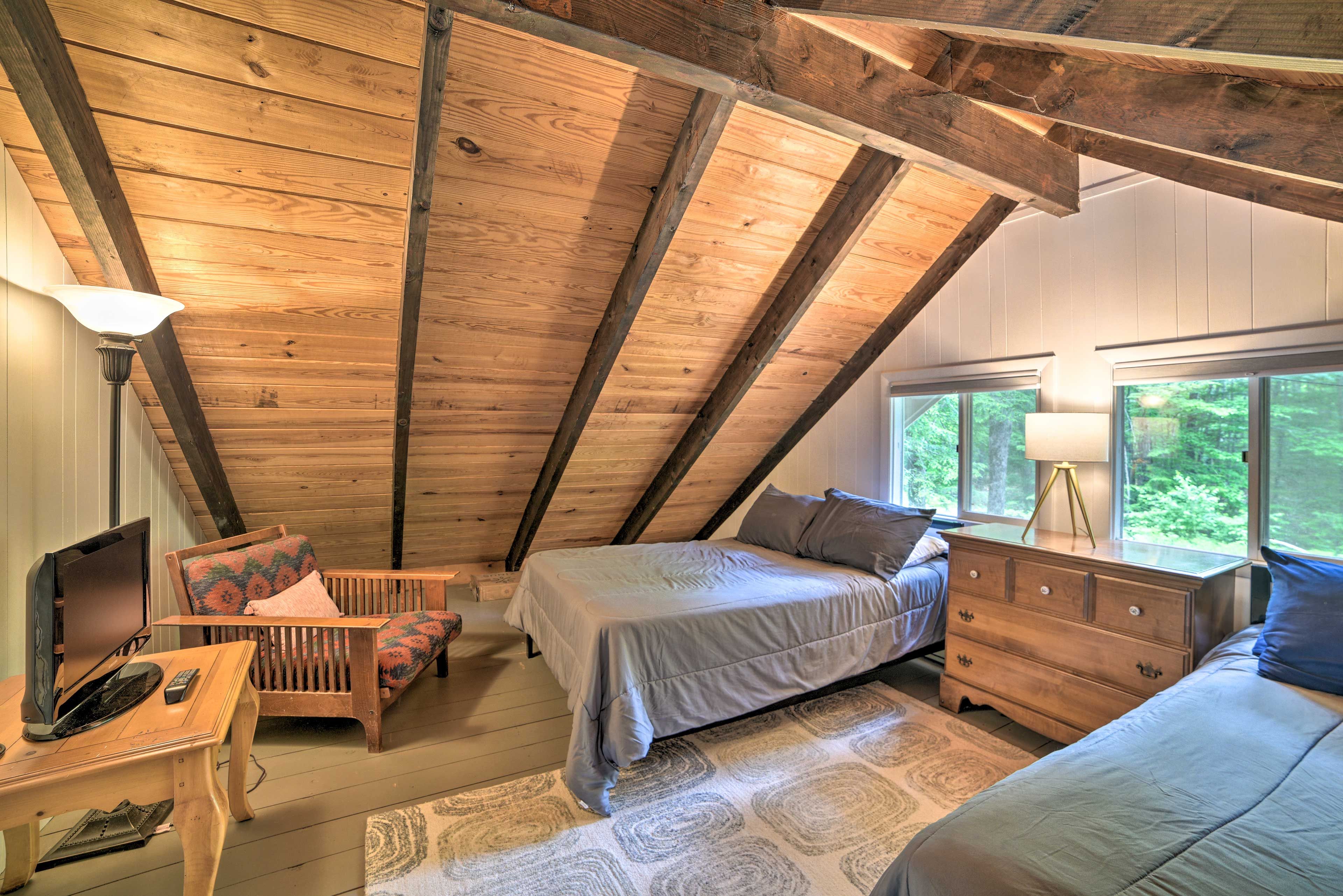 Bedroom 3 | 2 Full Beds | Loft