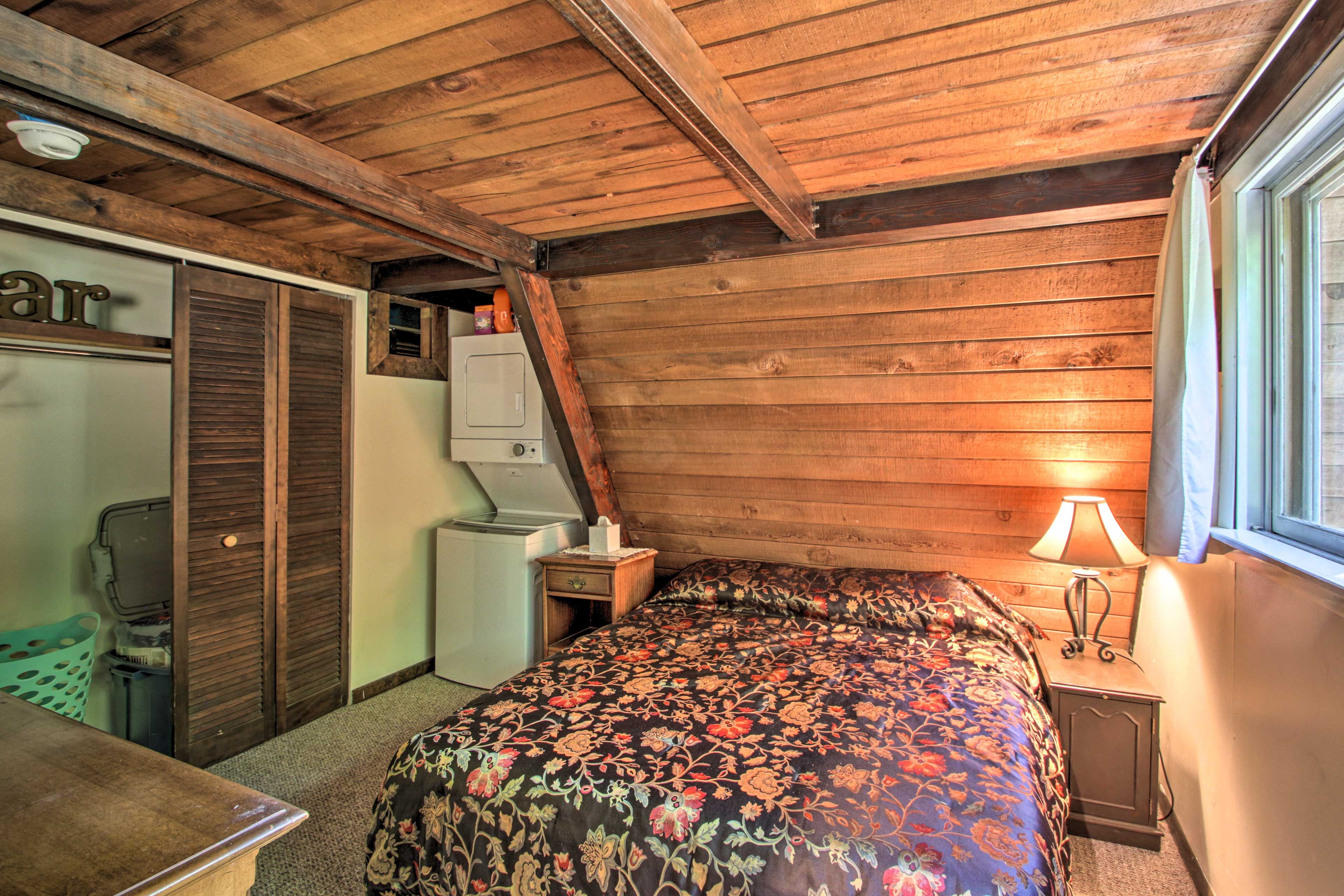 Claim this bedroom as your own.