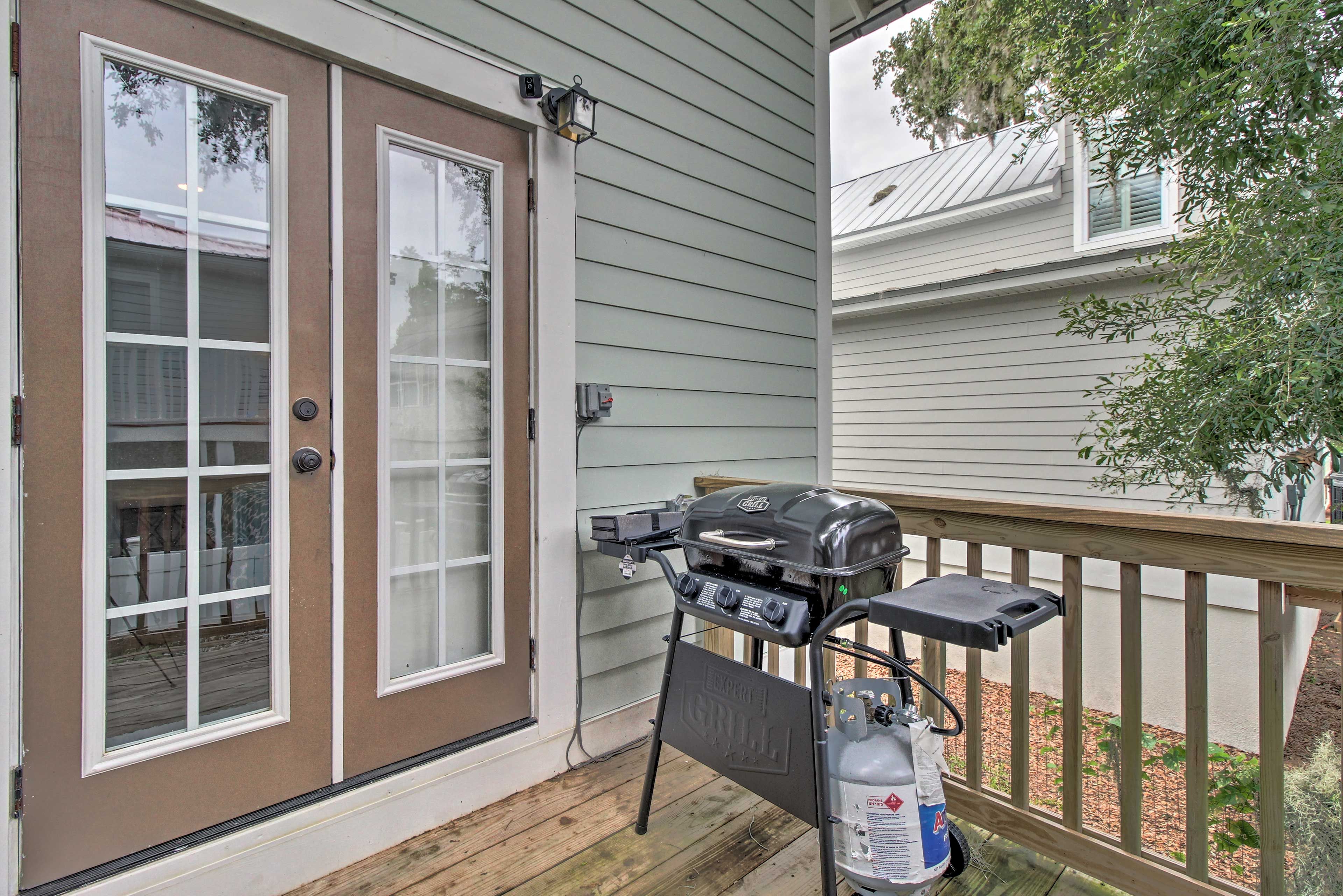 Fire up the grill and host a backyard BBQ!