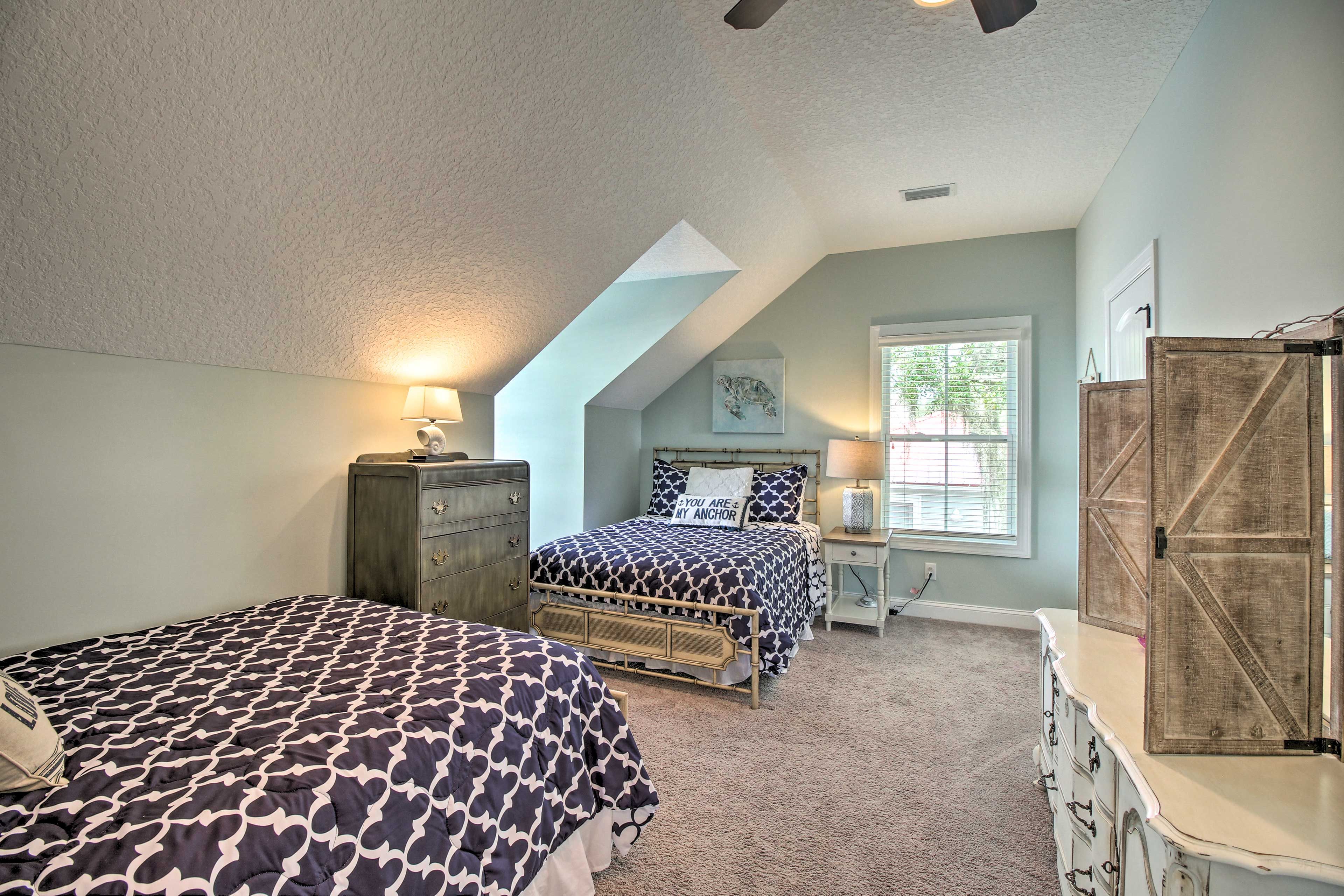 Linens and towels are provided during your stay.