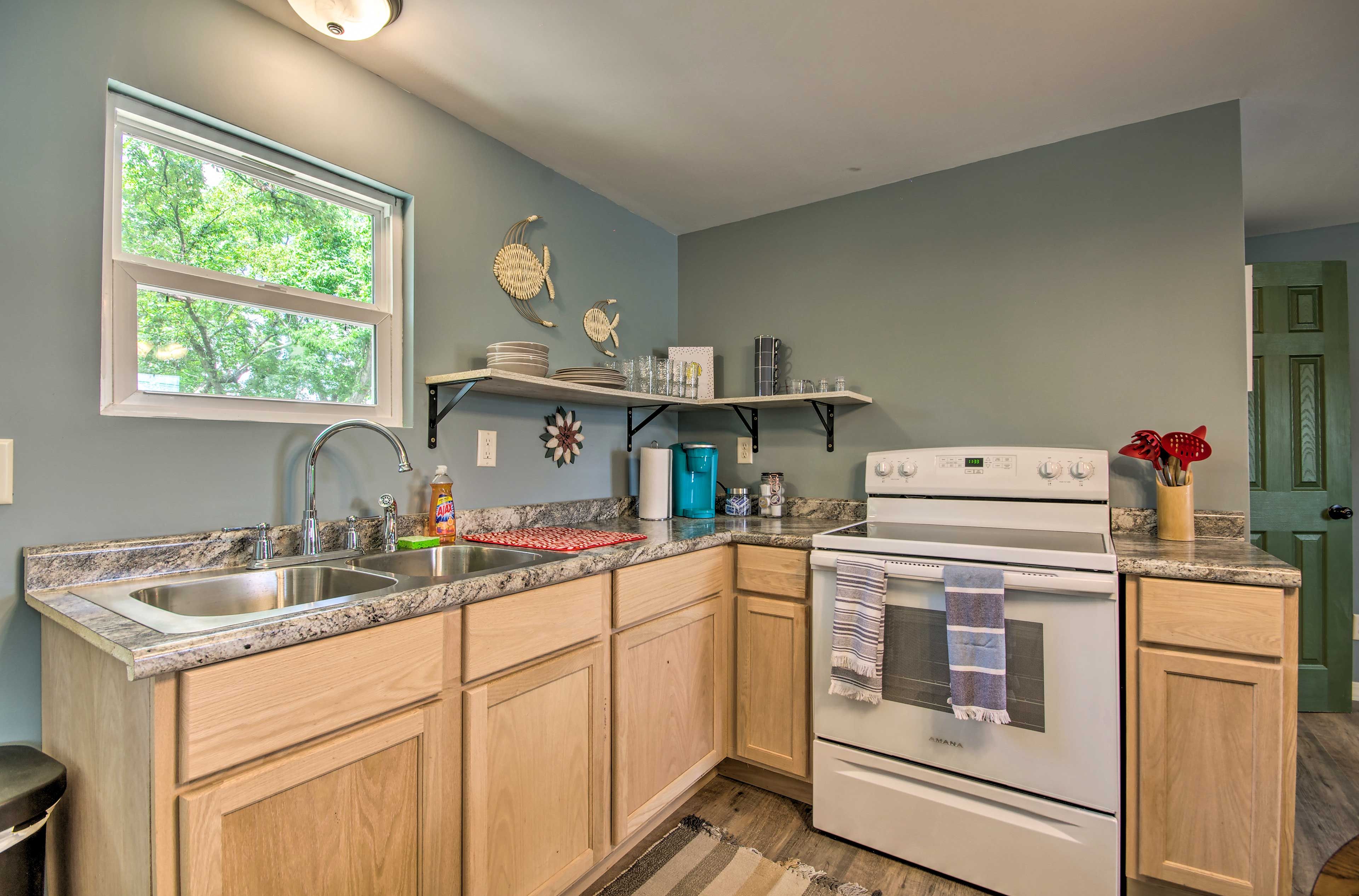 Well-Equipped Kitchen