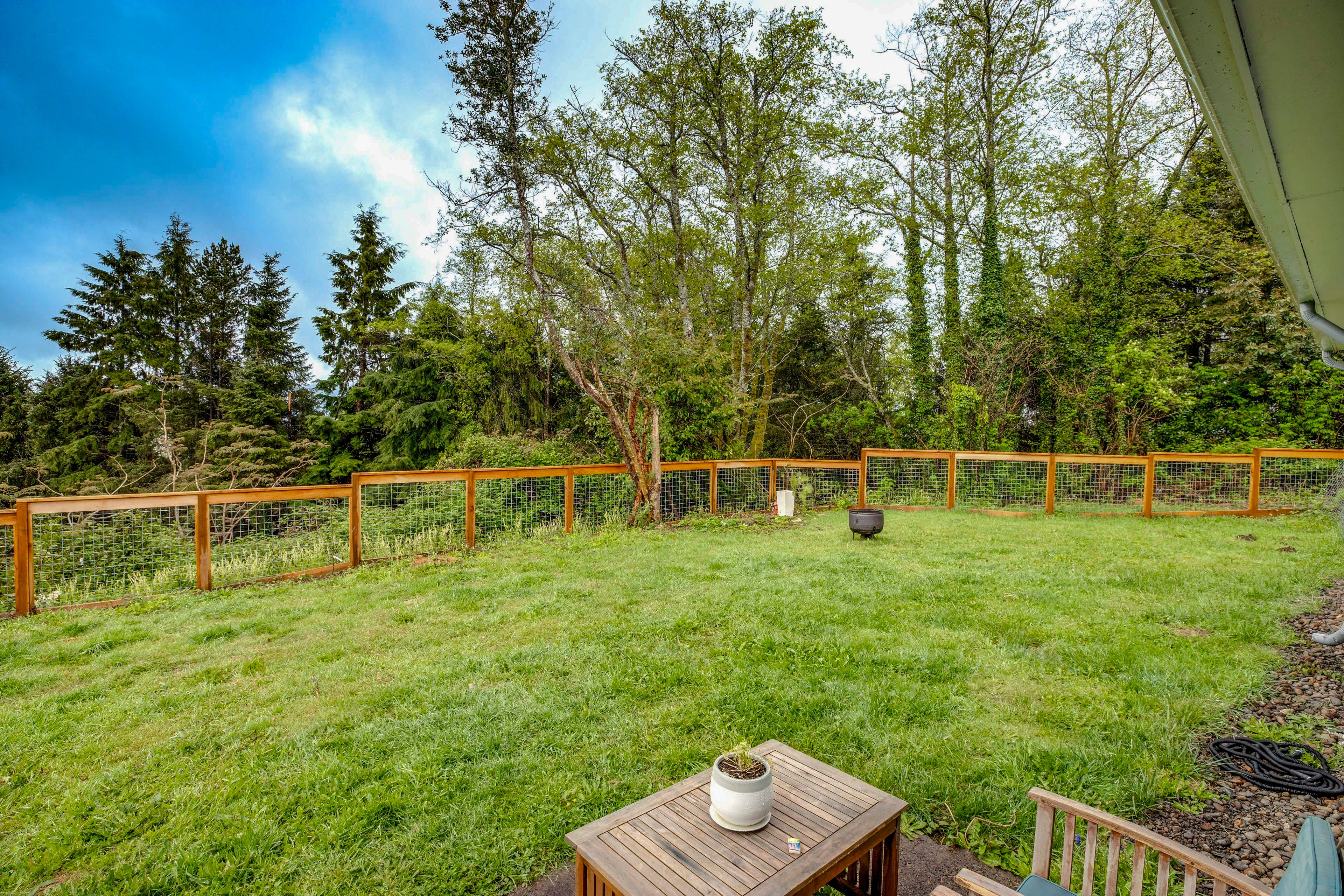 Patio | Fenced-In Backyard