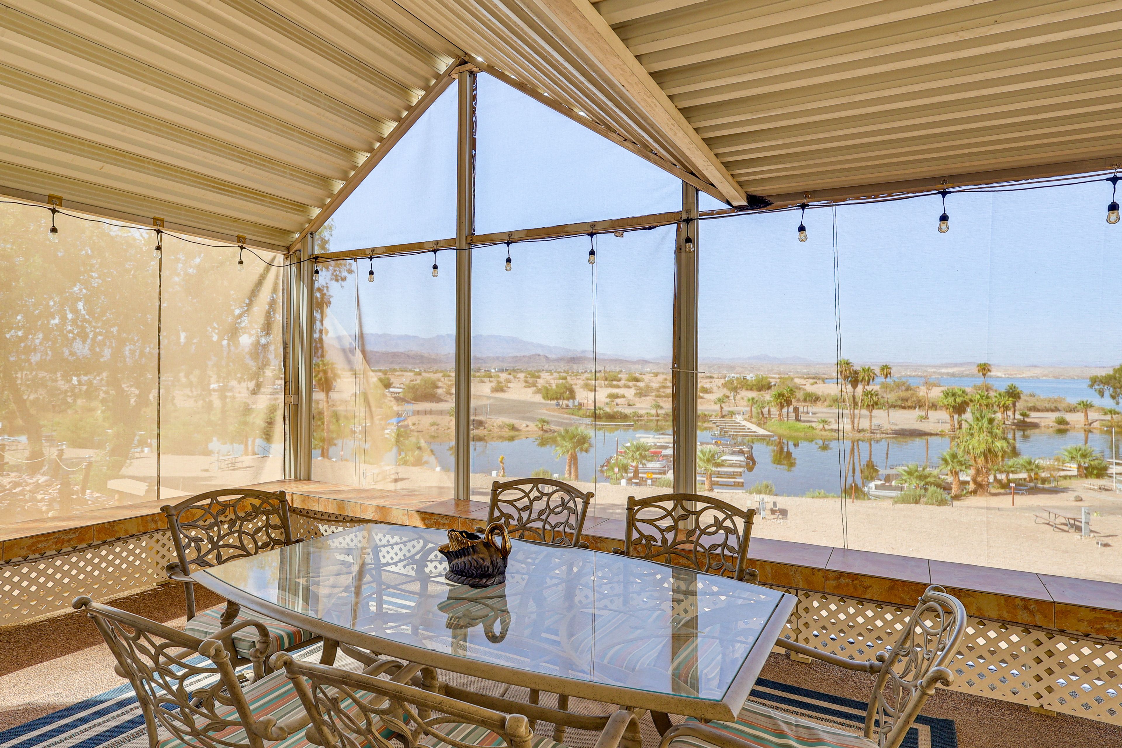 Lake Havasu Vacation Rental | 1 BR + Loft | 1 BA | Stairs Required | 550 Sq Ft