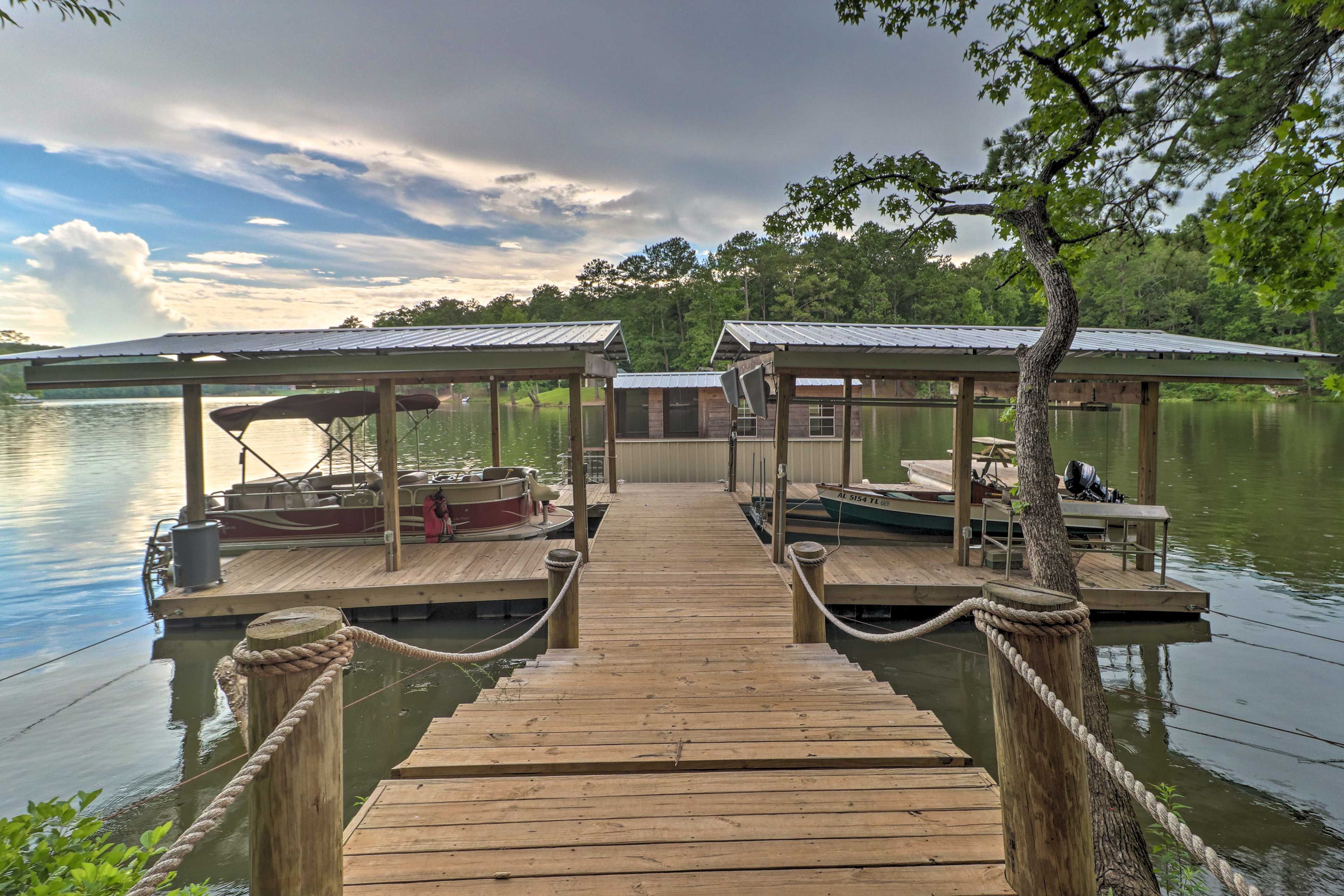 Tallassee Vacation Rental | 2BR | 1BA | 1,200 Sq Ft