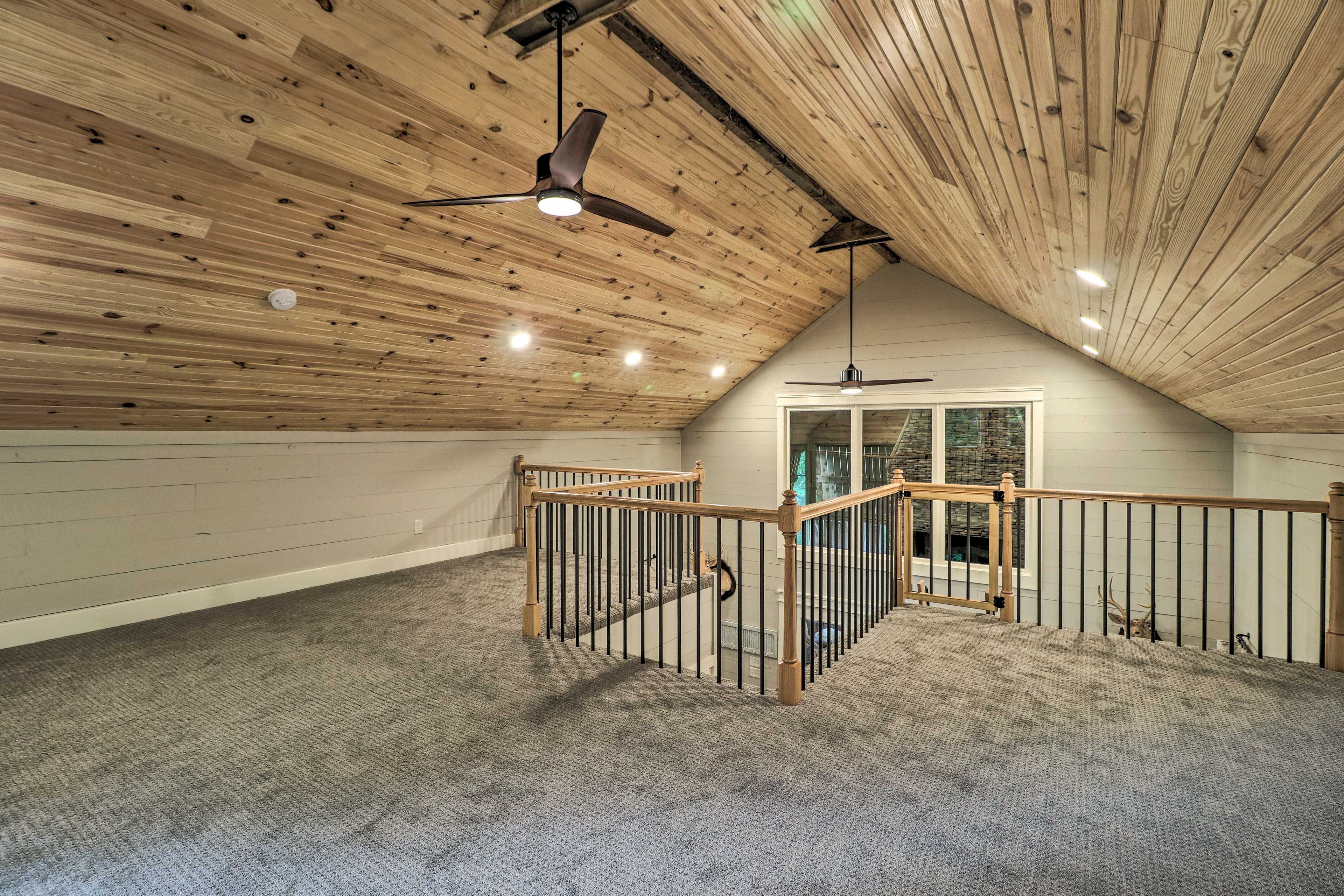 Upstairs Loft Area
