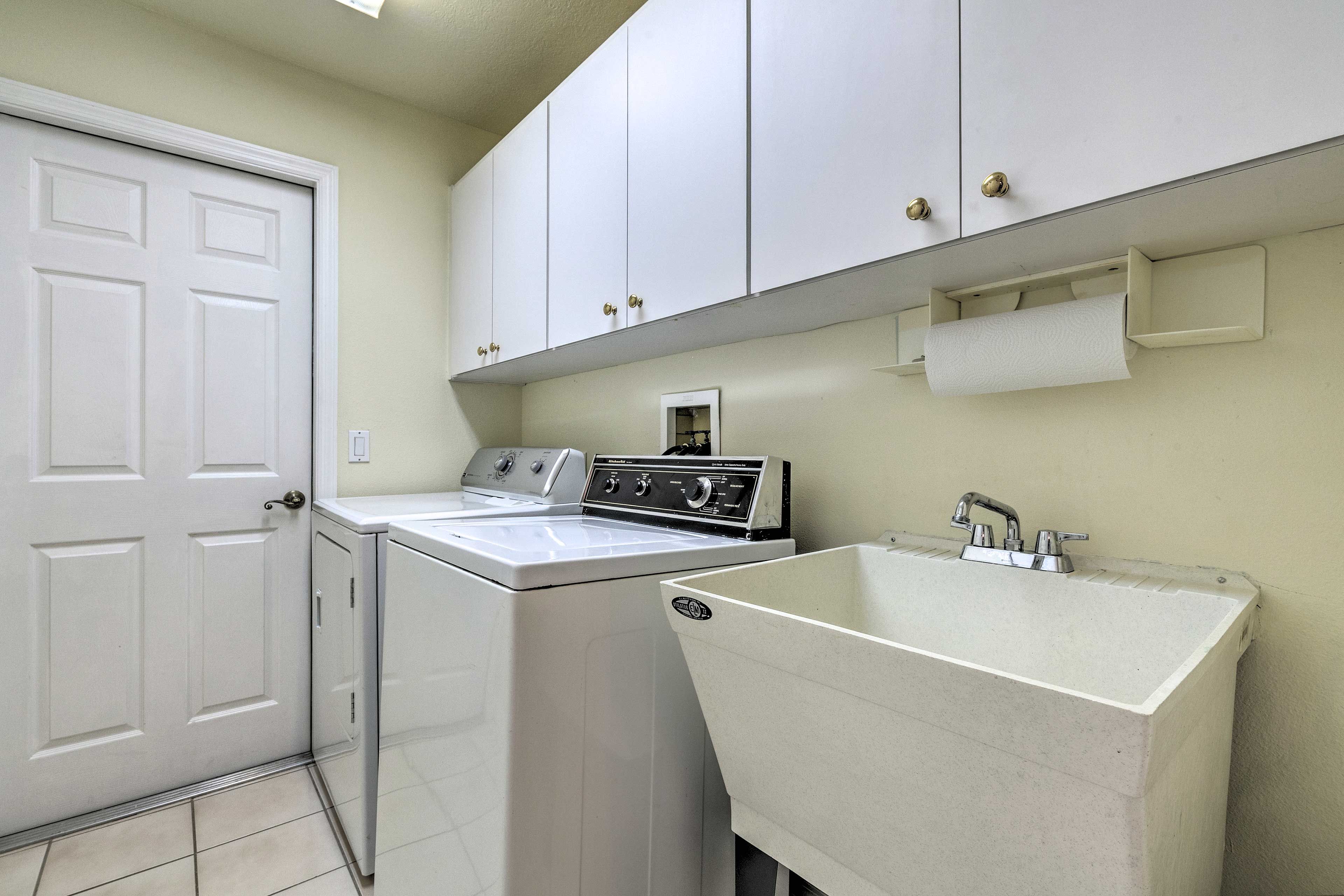 Washer & Dryer | Iron & Board | Laundry Detergent