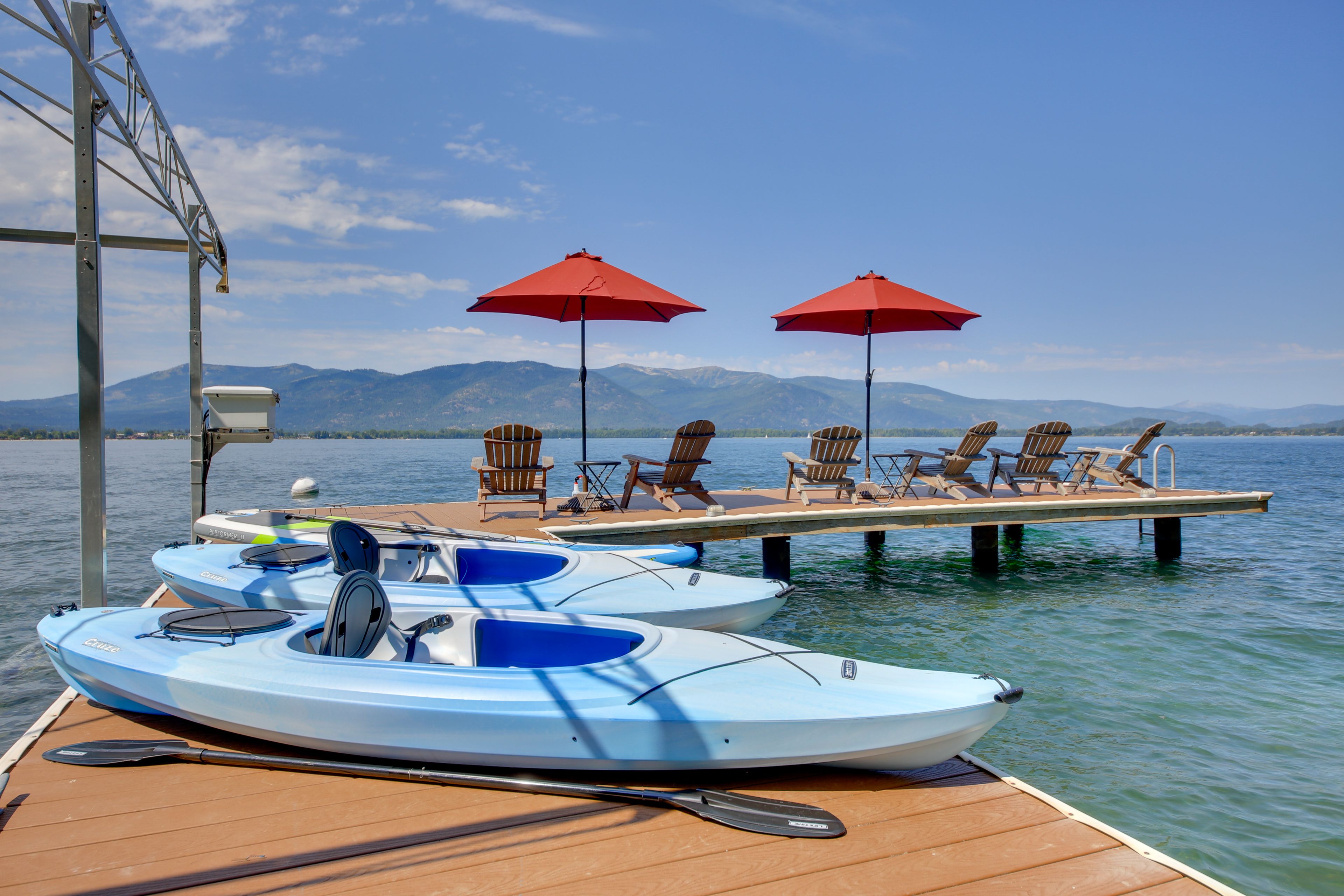 Sandpoint Vacation Rental | 5BR | 5.5BA | 4,756 Sq Ft | Stairs Required