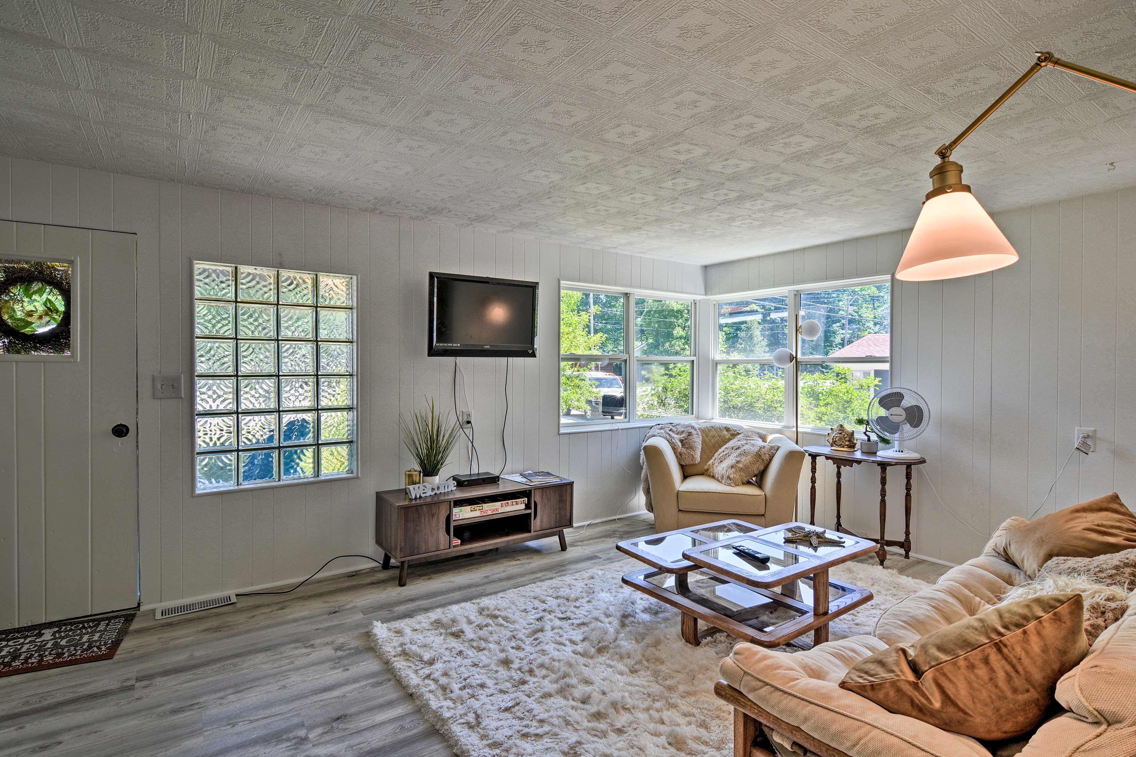 Vibrant natural light illuminates the space.