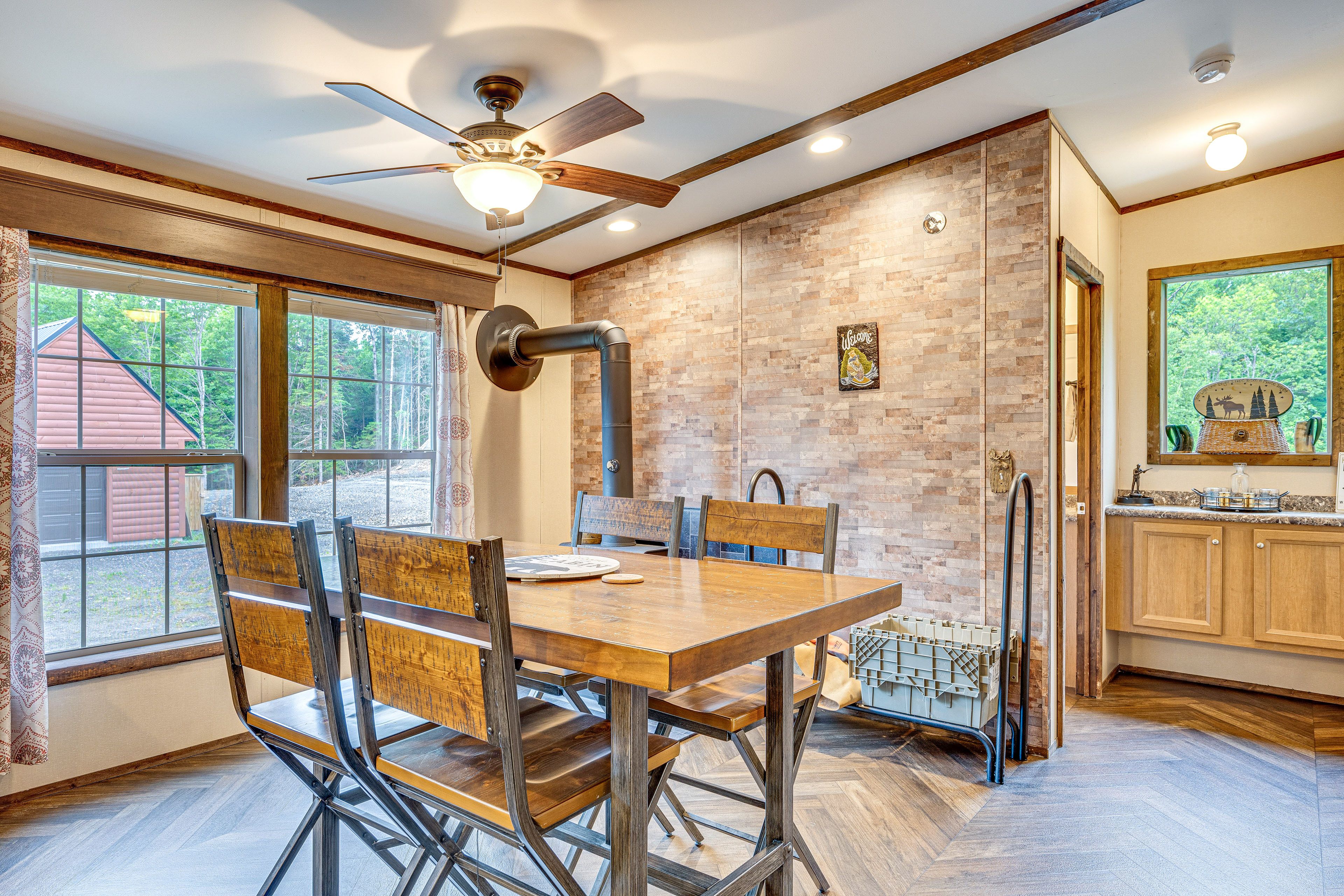 Dining Area | Wood-Burning Stove