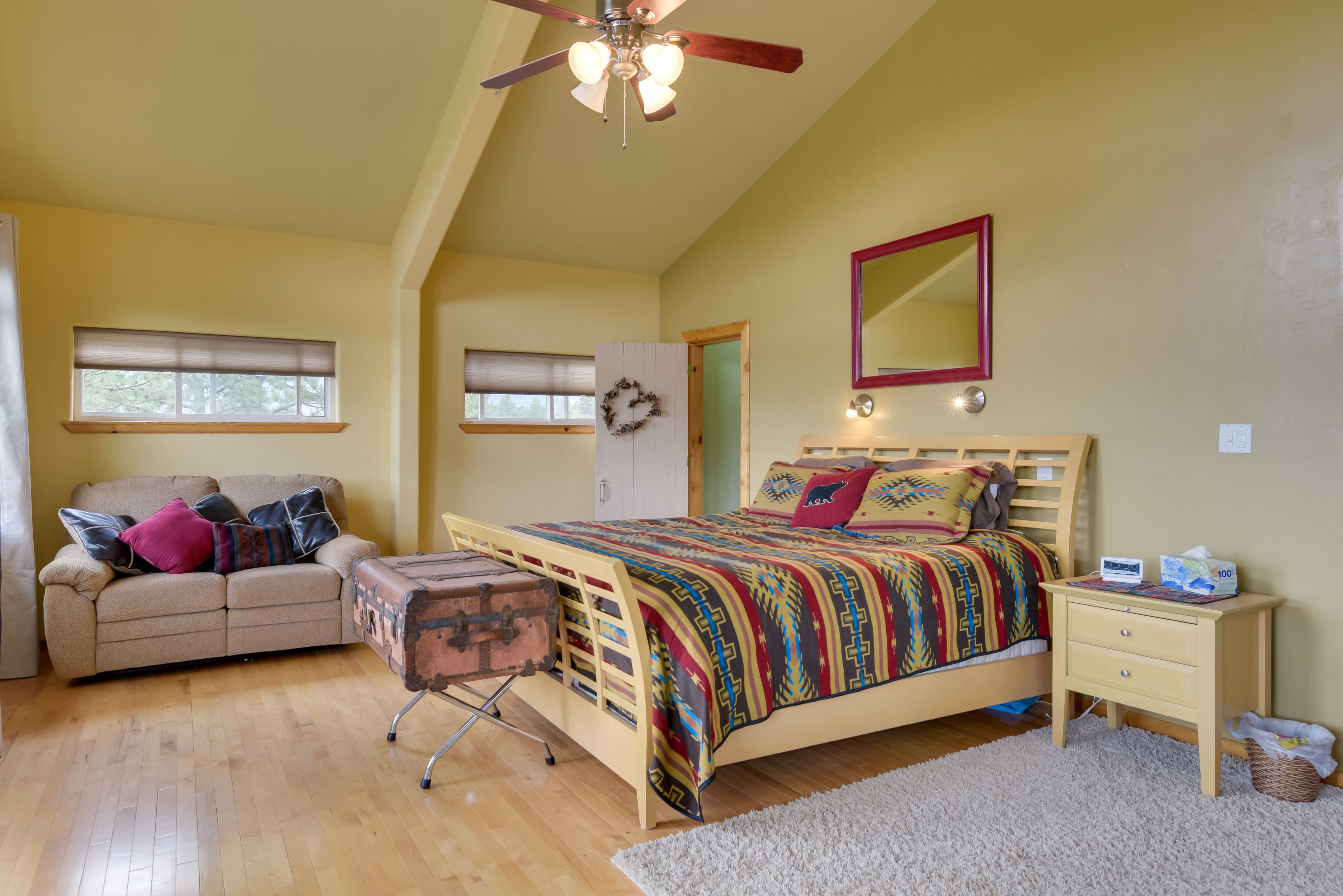 Bedroom 1 | King Bed | 2nd Floor | Private Balcony