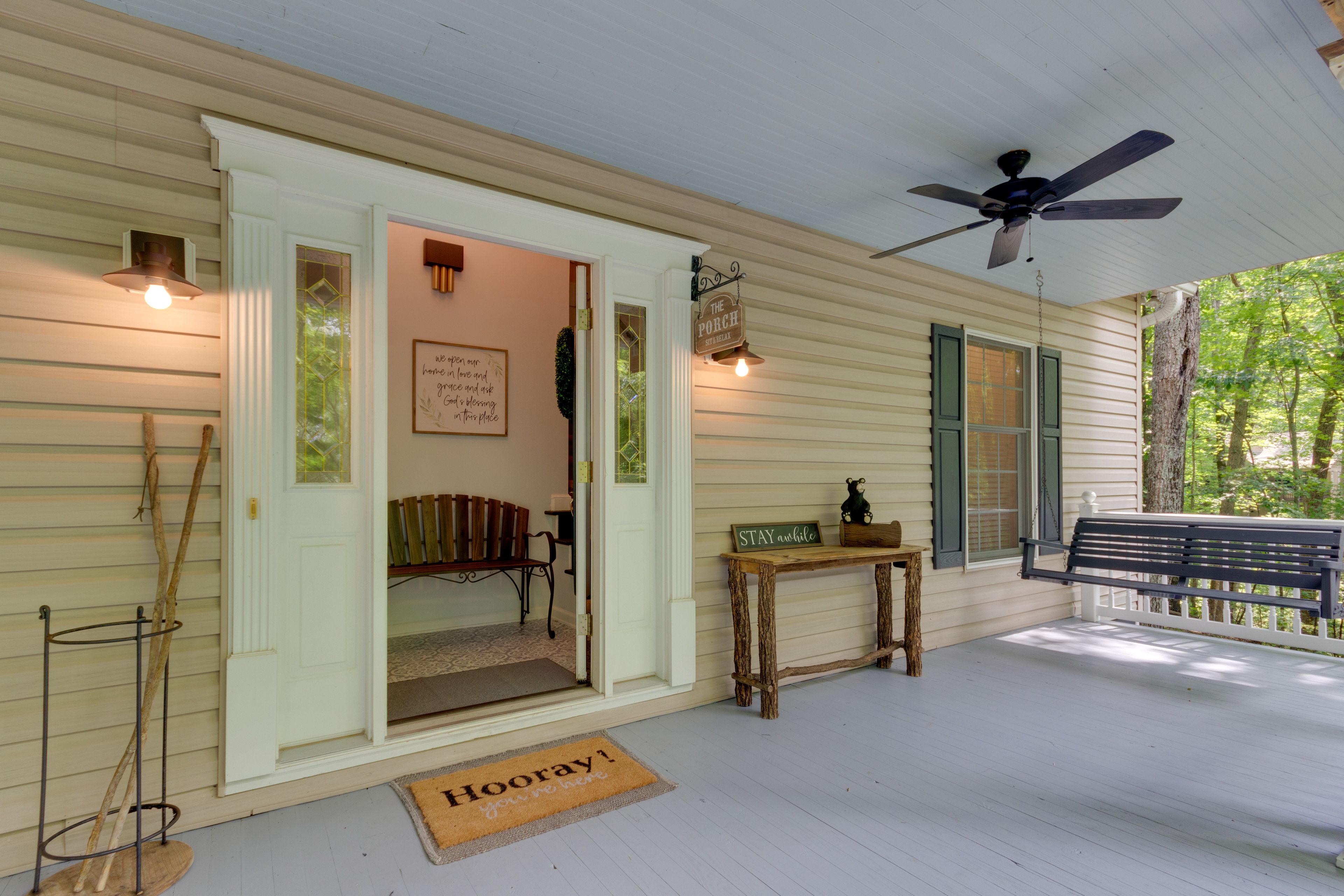 Covered Front Porch