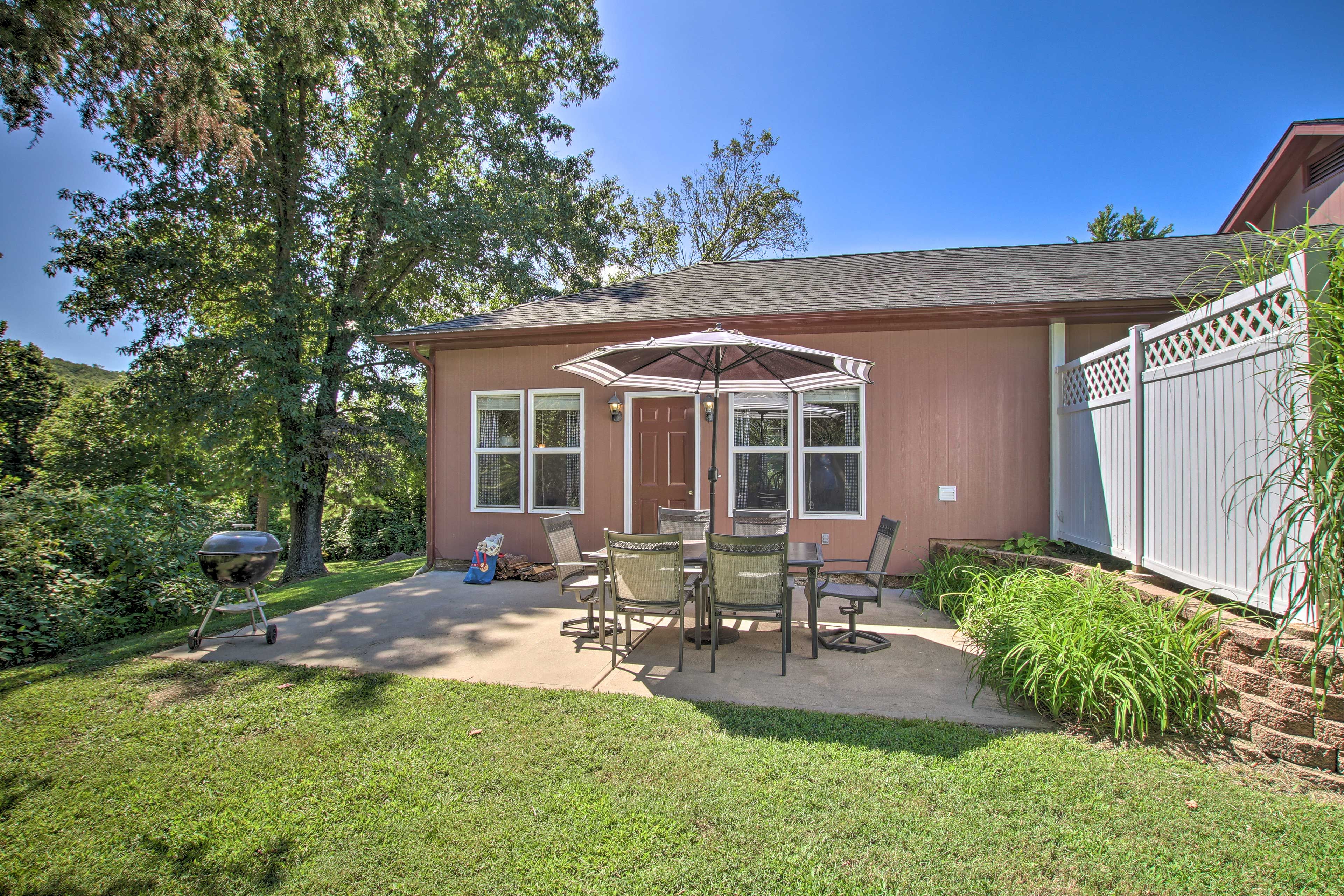 Ironton Vacation Rental | 1BR | 1BA | Stairs Required | 800 Sq Ft