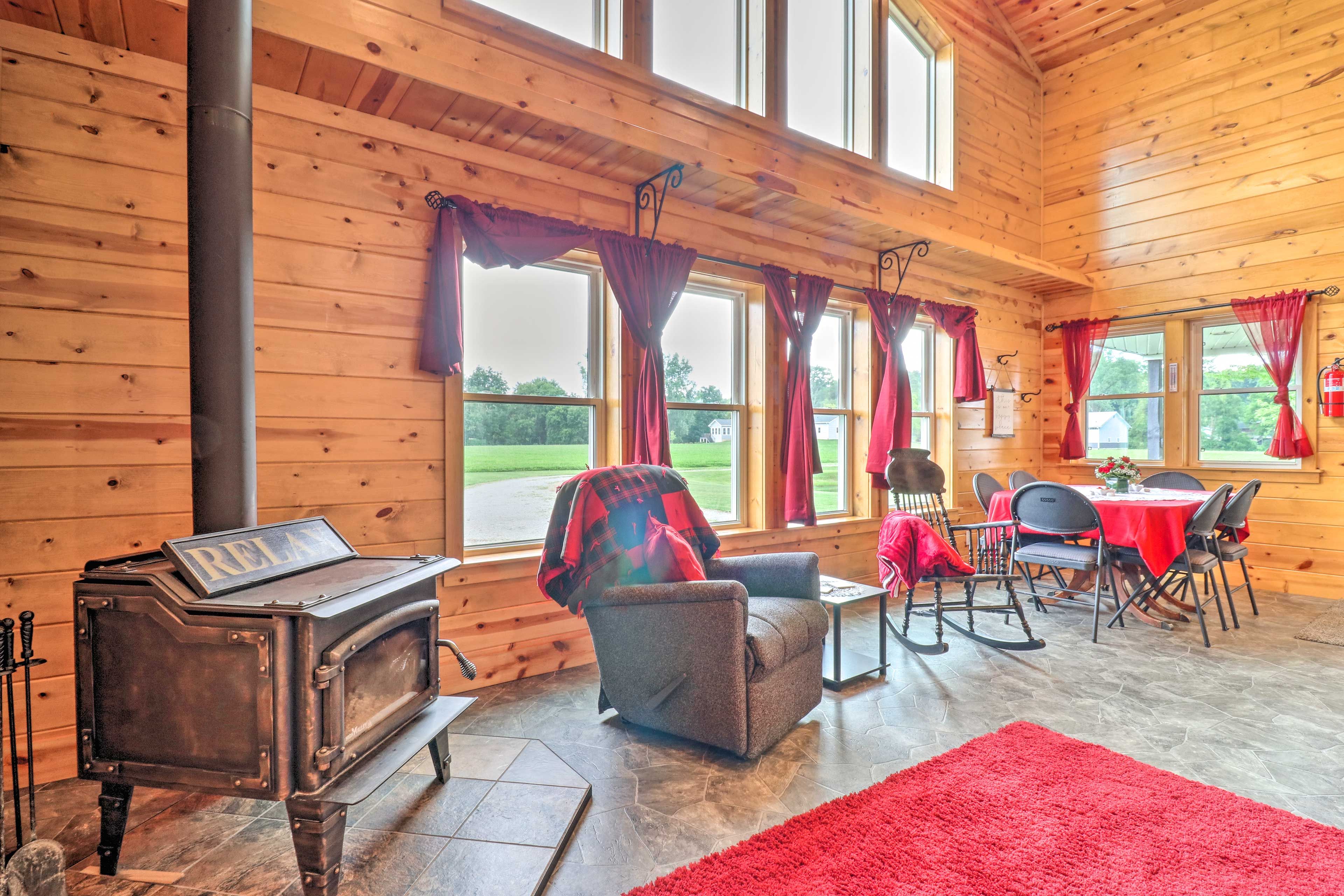 Living Room | Central Heating & A/C