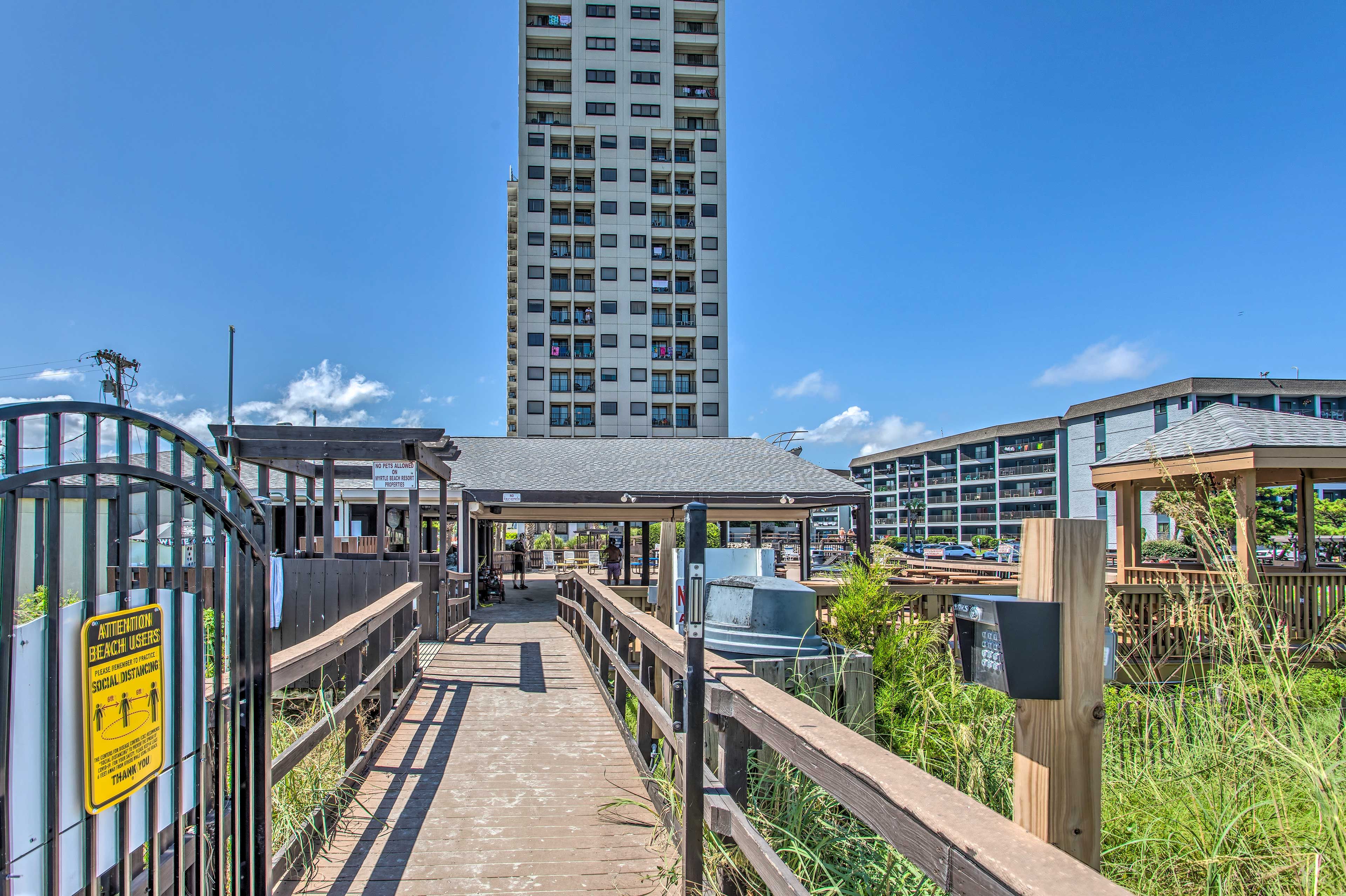 You'll be within a short drive of the area's best attractions.