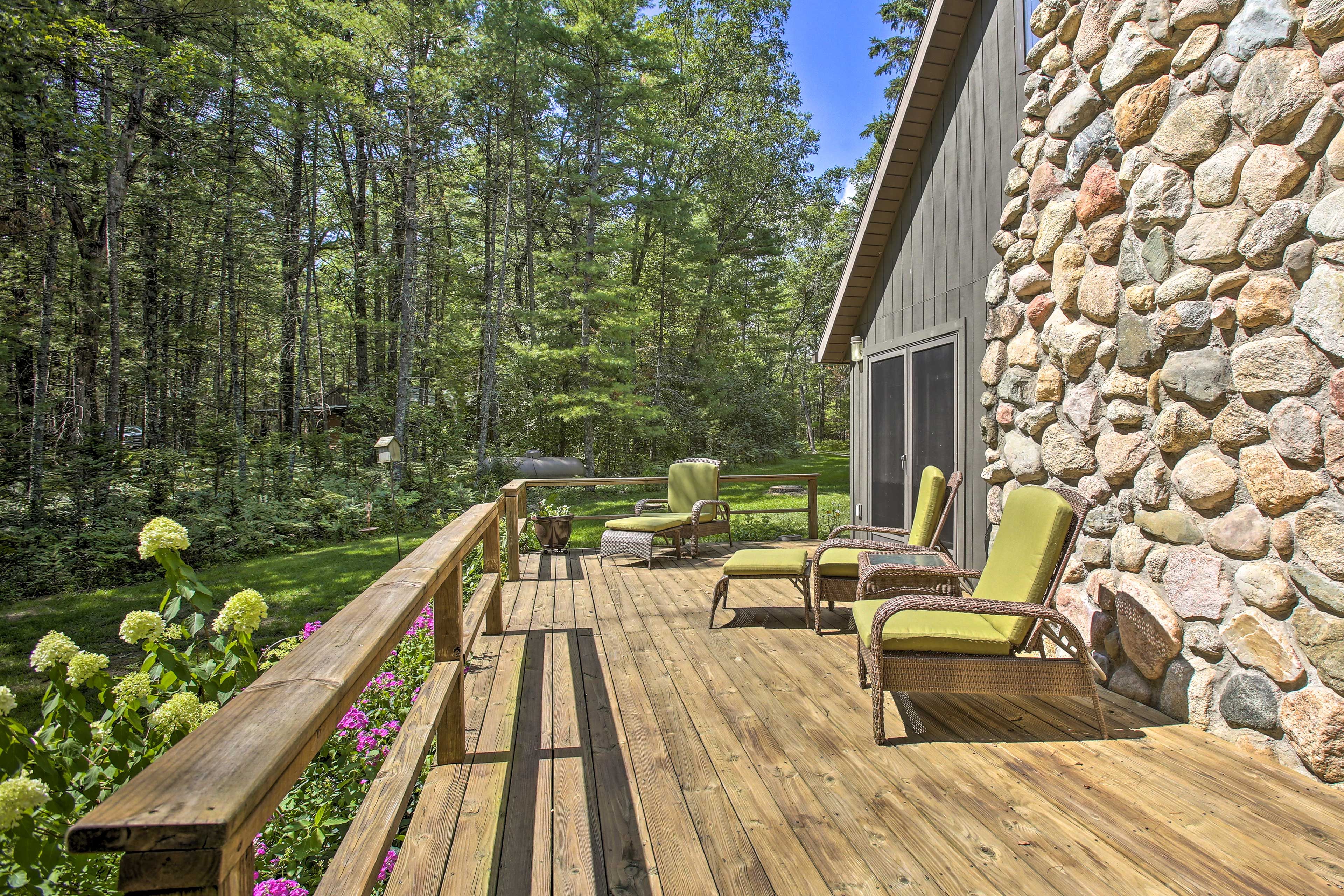 Spacious Deck | Lounge Furniture | River Views