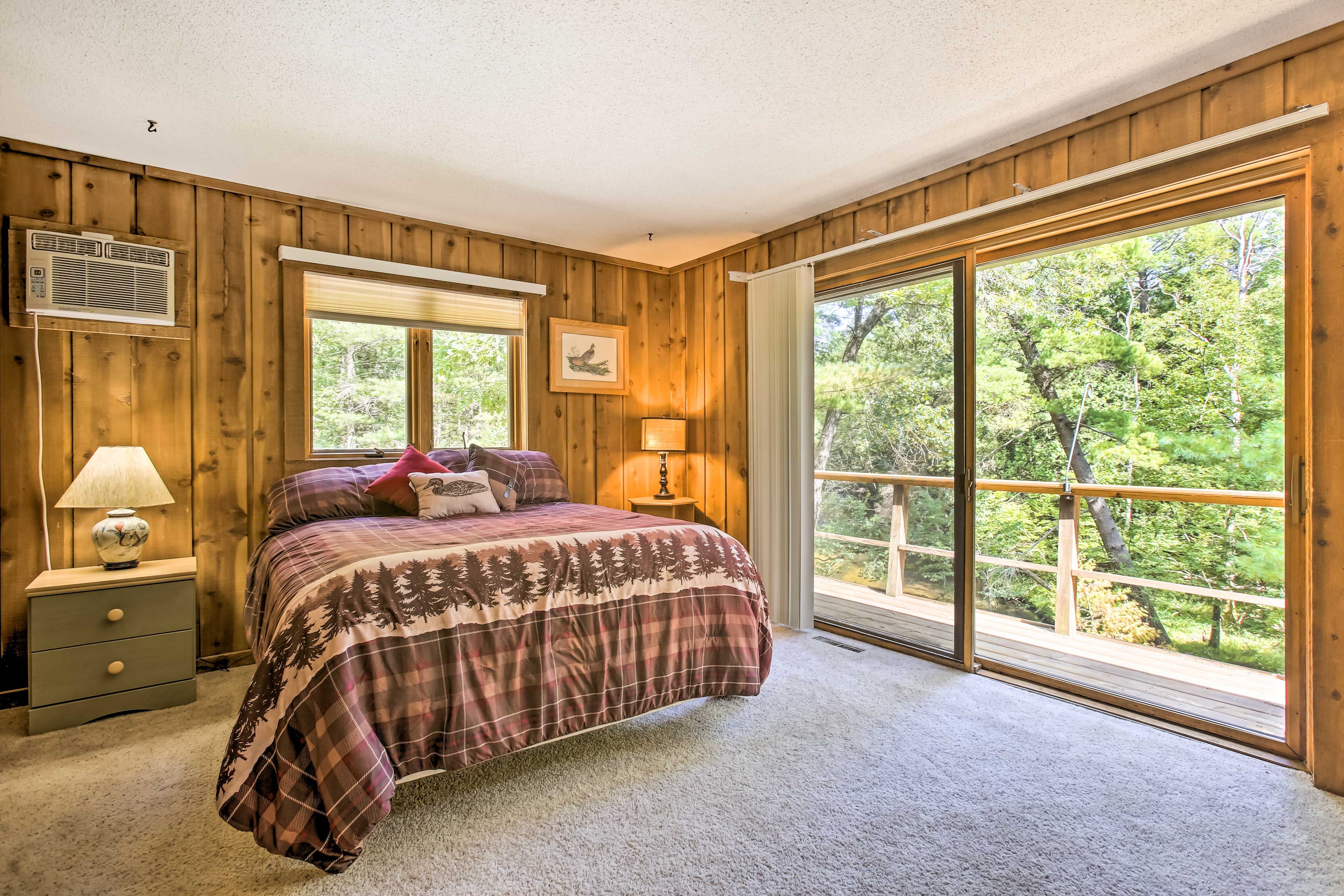 Bedroom 1 | Queen Bed | Deck Access