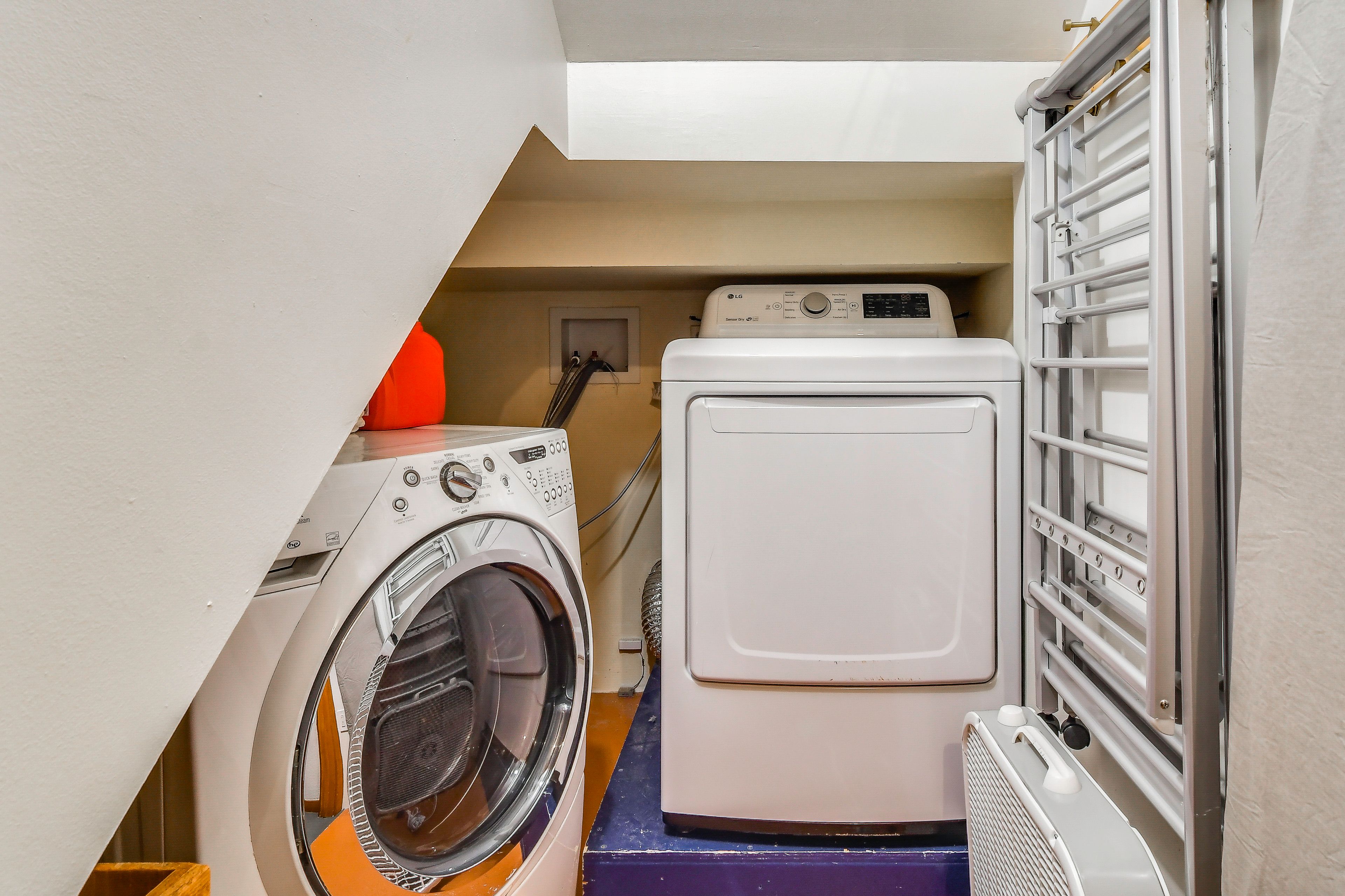 Laundry Area | Washer | Dryer | Detergent