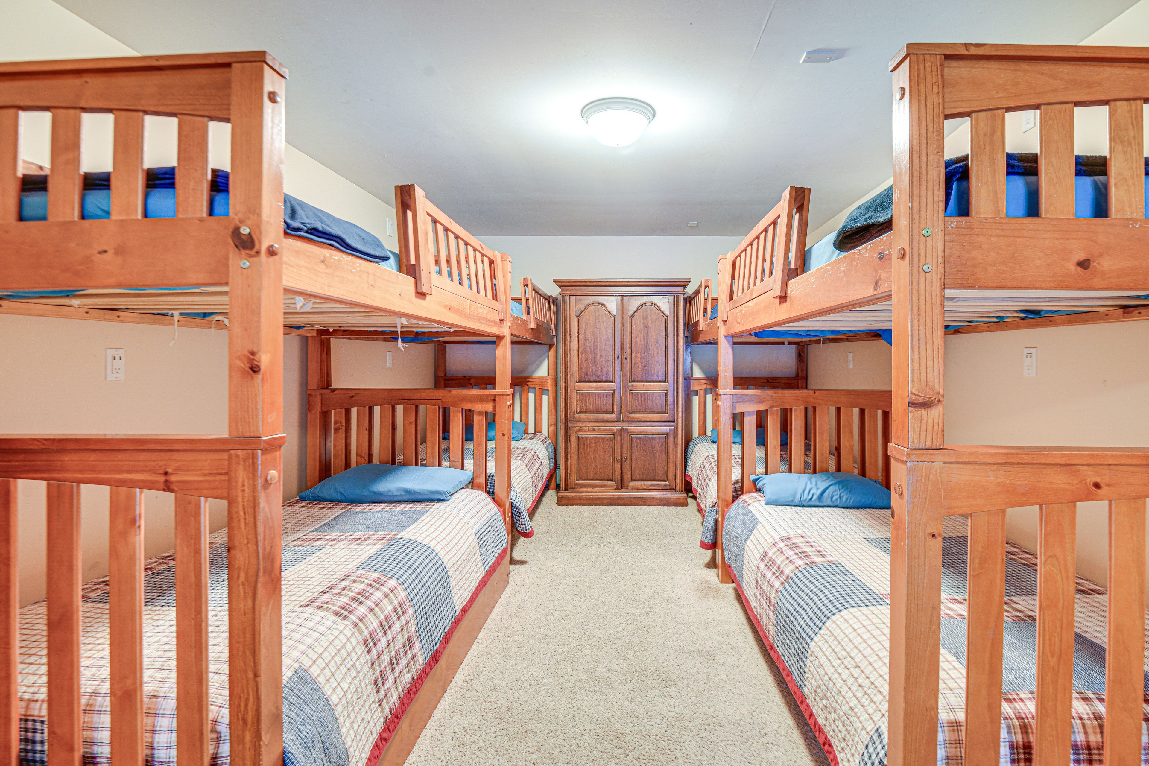 Bedroom 4 | 4 Twin Bunk Beds