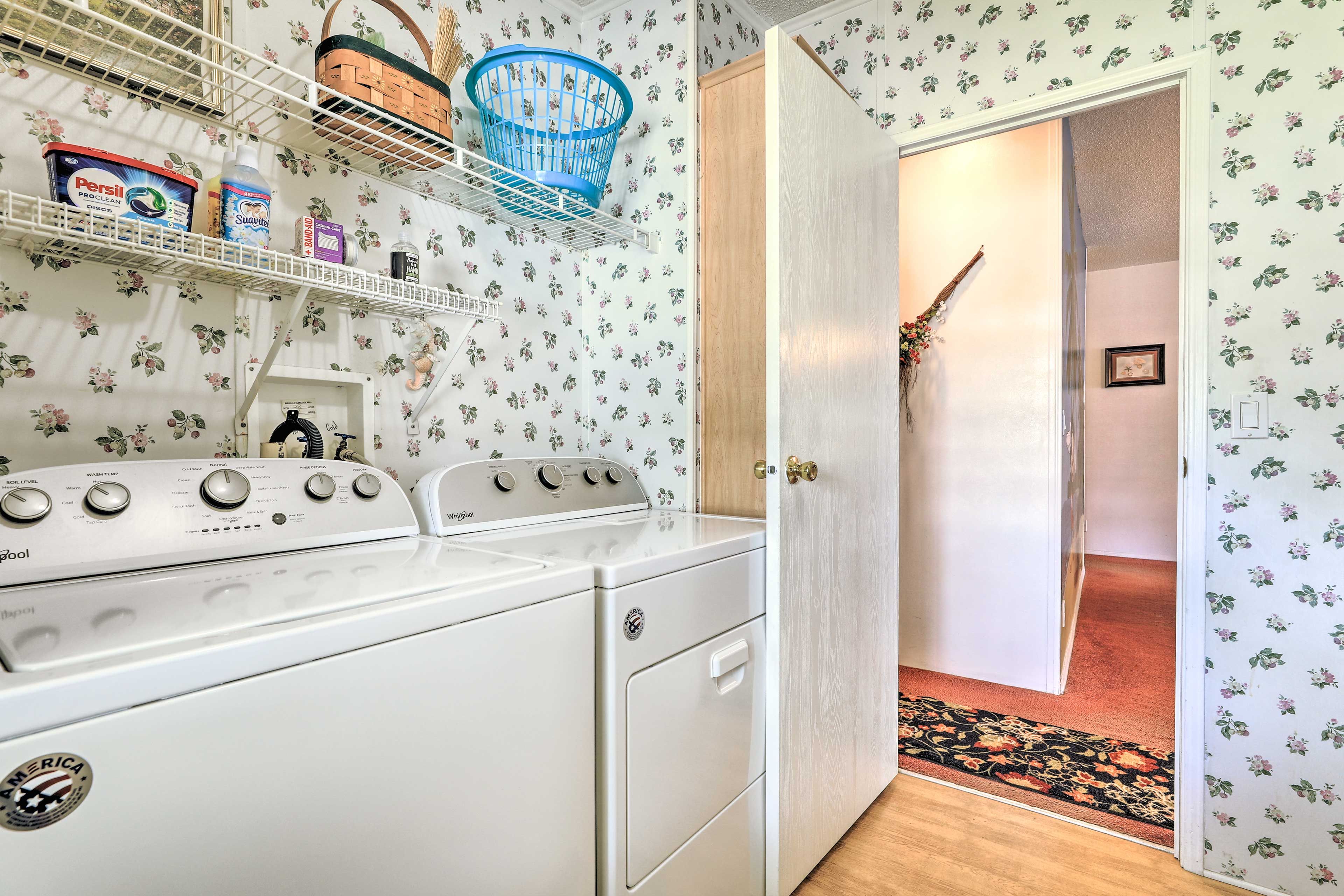 Washer & Dryer | Iron & Board | Laundry Detergent