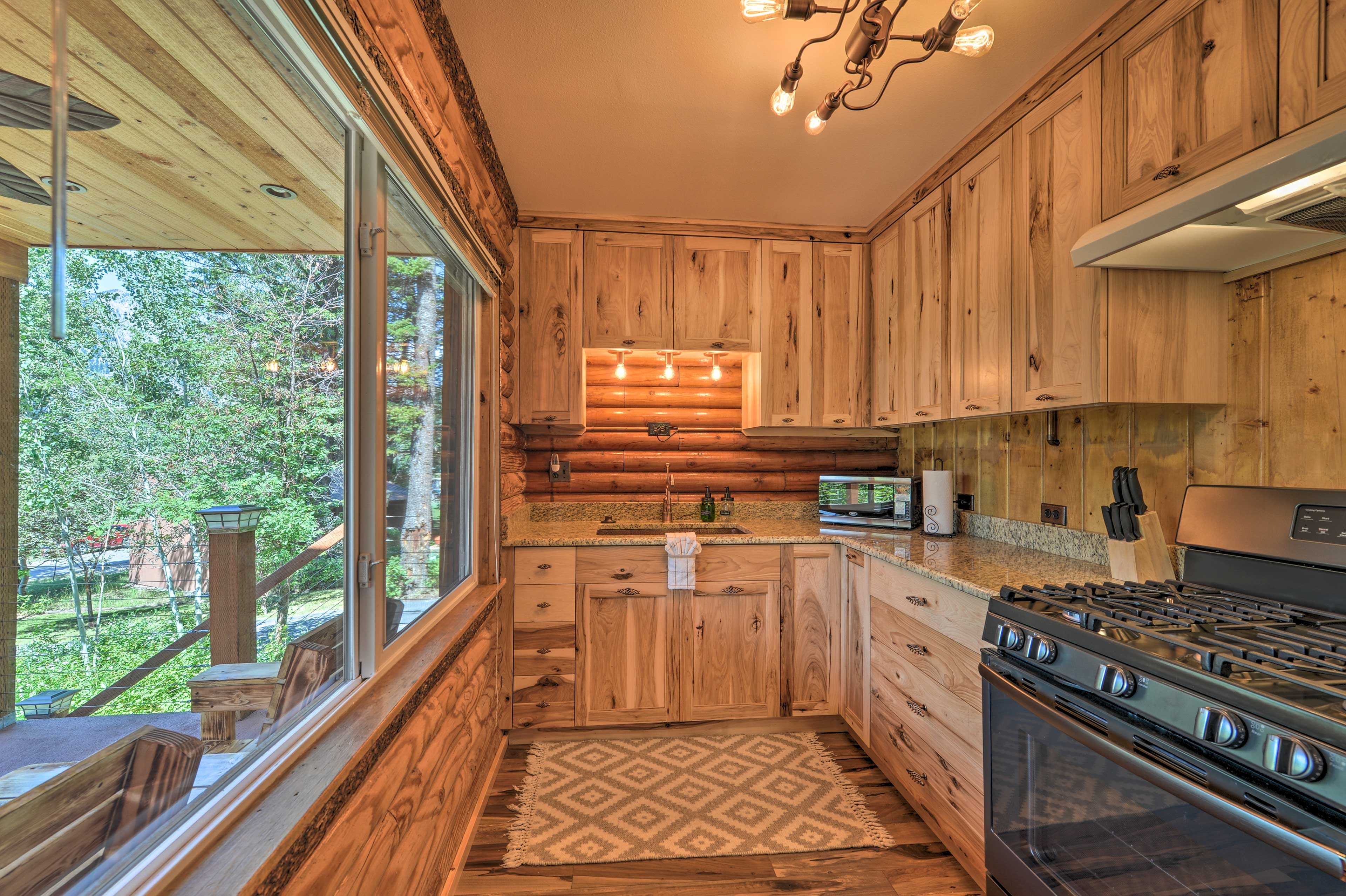 Well-Equipped Kitchen