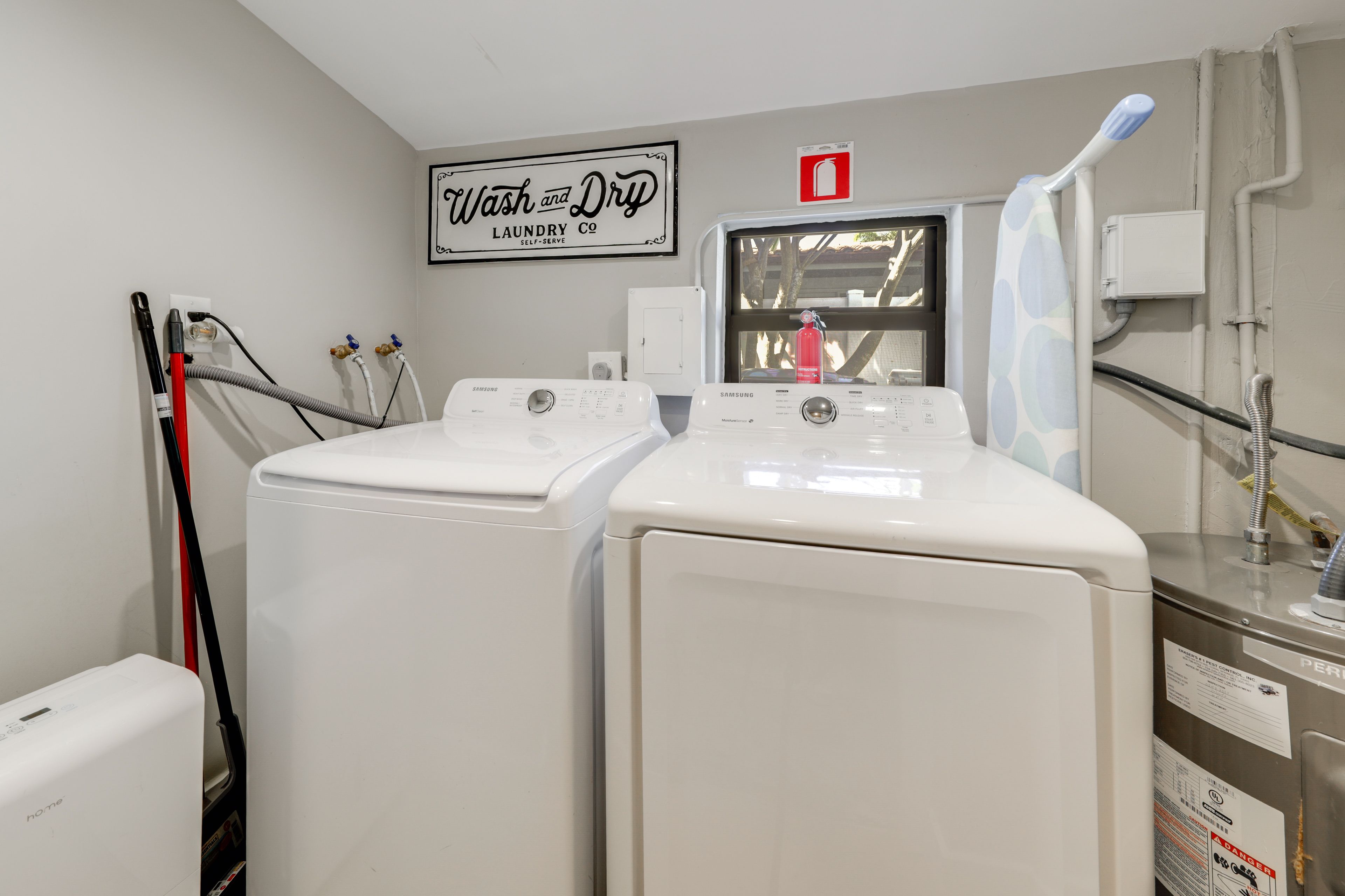 Washer & Dryer | Iron & Board | Laundry Detergent