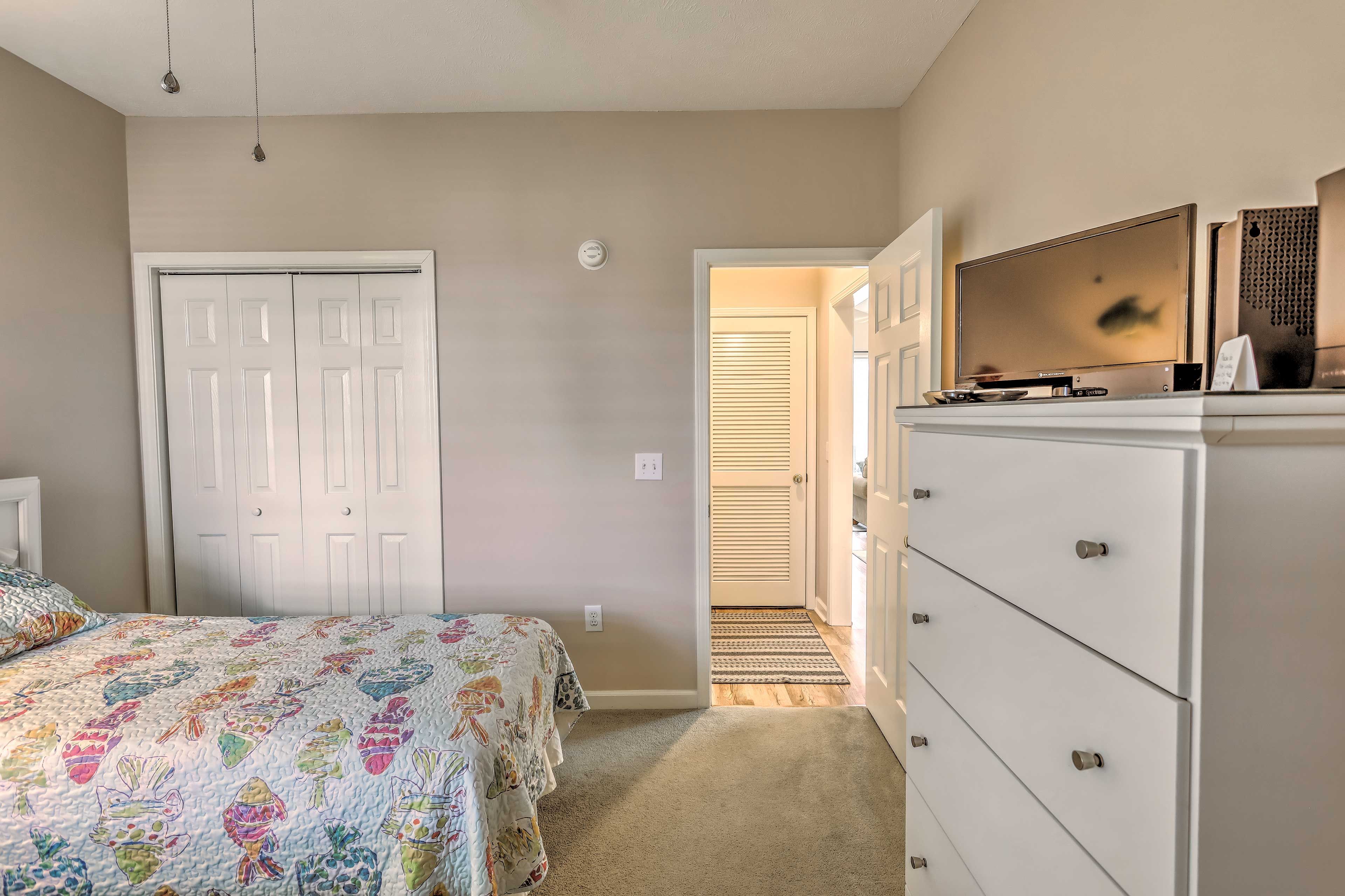 Fall asleep to the sound of your favorite TV show.