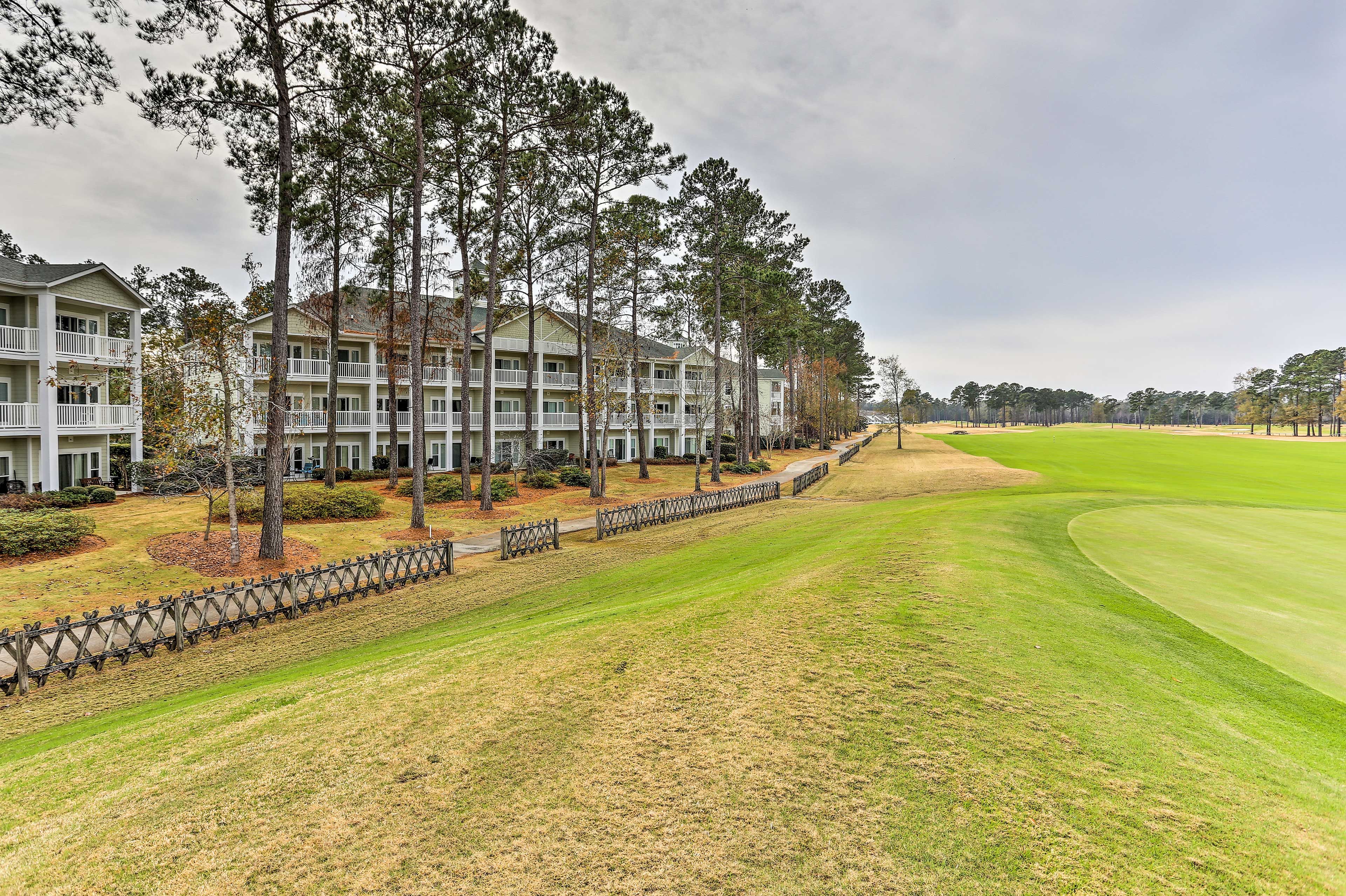 With 27 holes, you'll never get bored of this course!