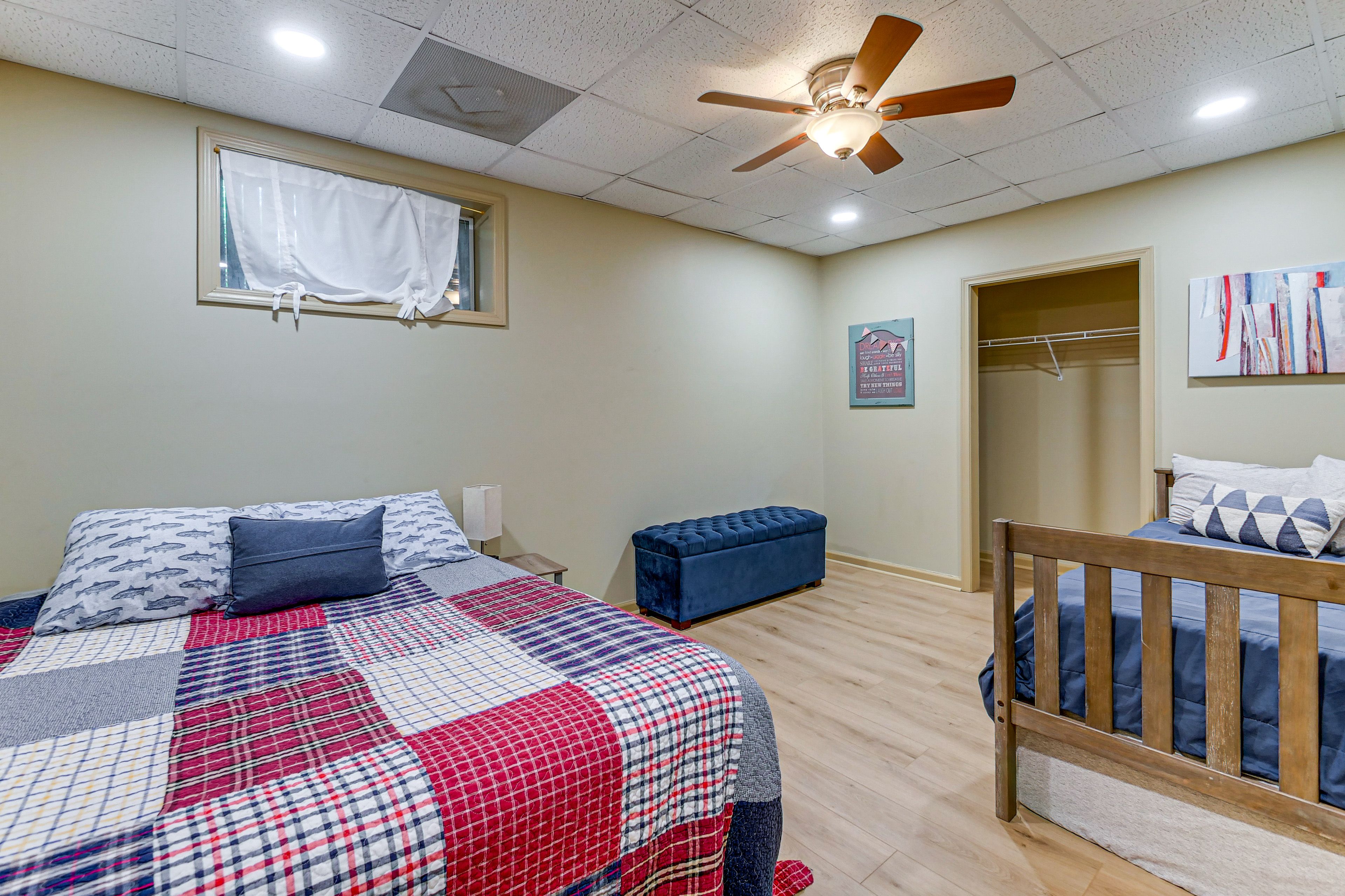 Bedroom 1 | Queen Bed | Twin Bed w/ Twin Trundle