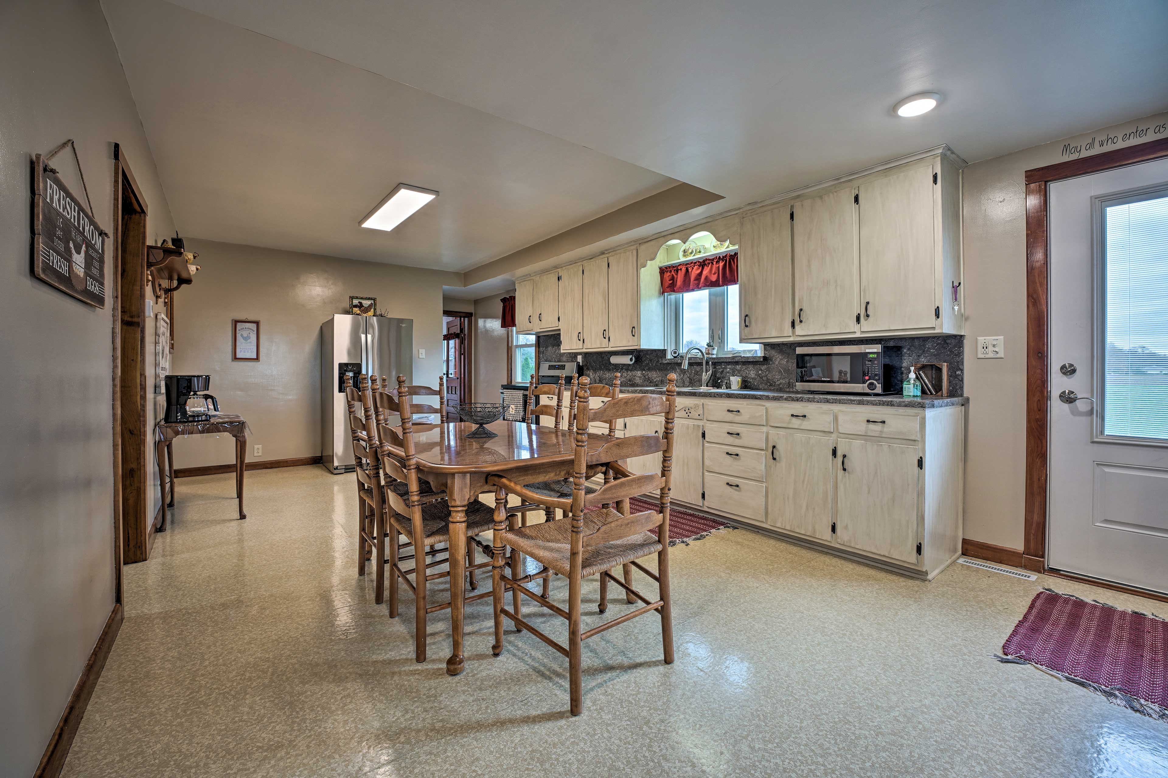 Well-Equipped Kitchen