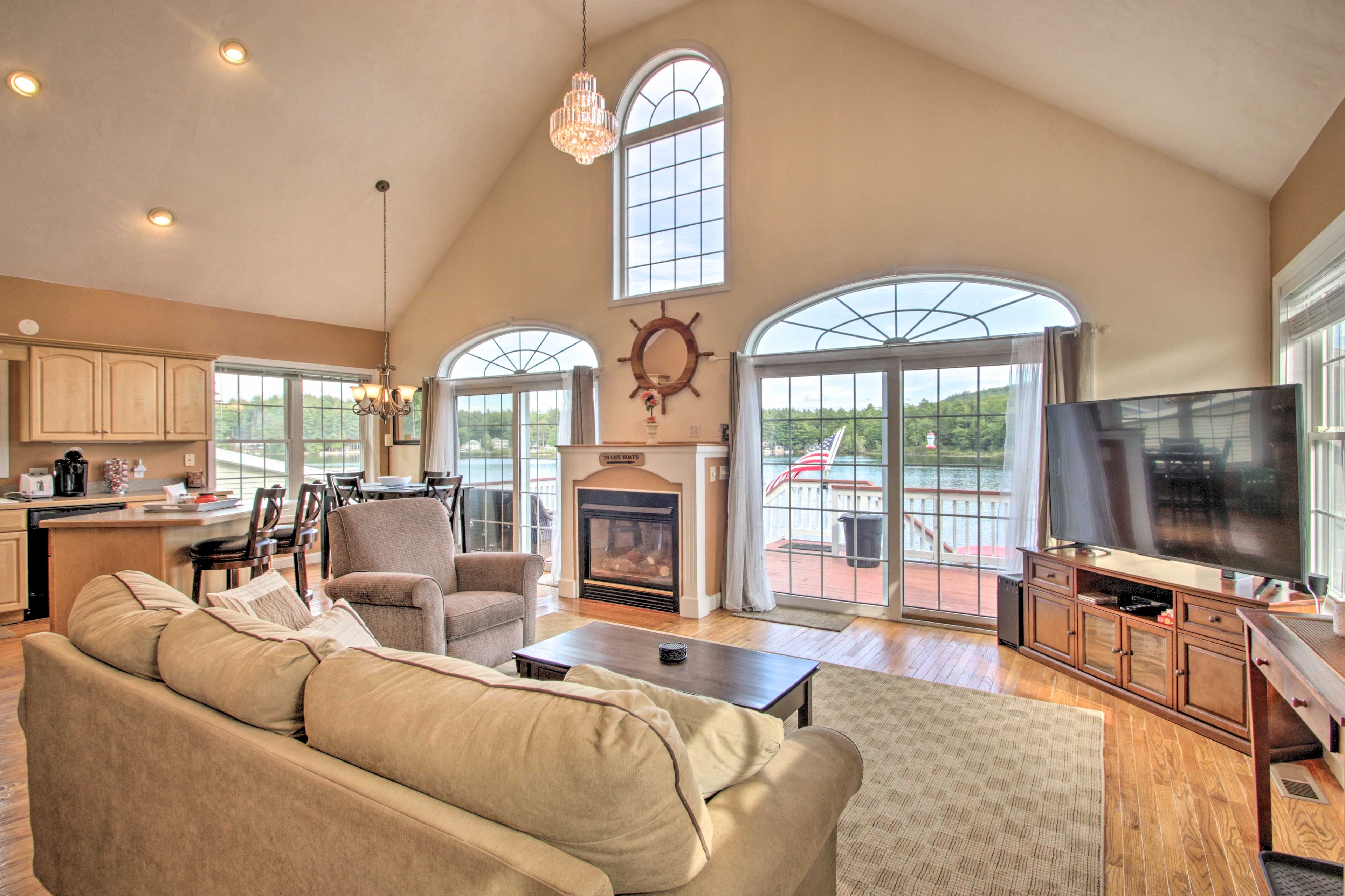 Milton Vacation Rental | 3BR | 2BA | 1,600 Sq Ft | Stairs Required