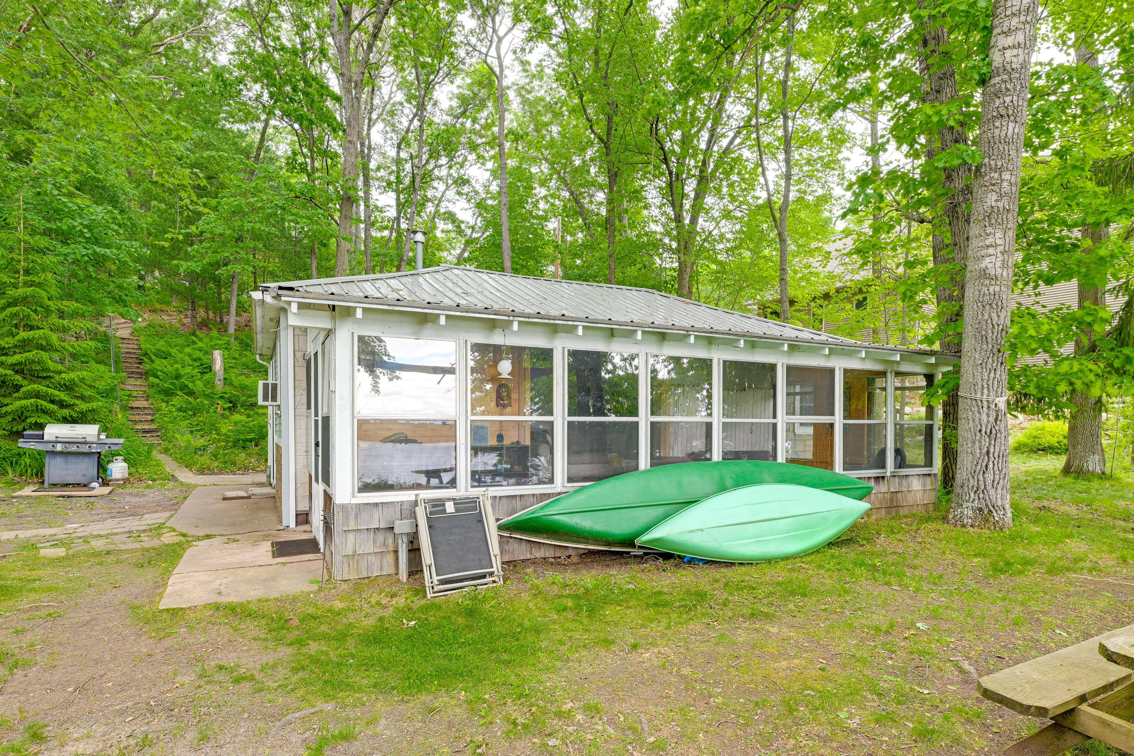 Augusta Vacation Rental | 2BR | 1BA | 650 Sq Ft | 1 Step to Access