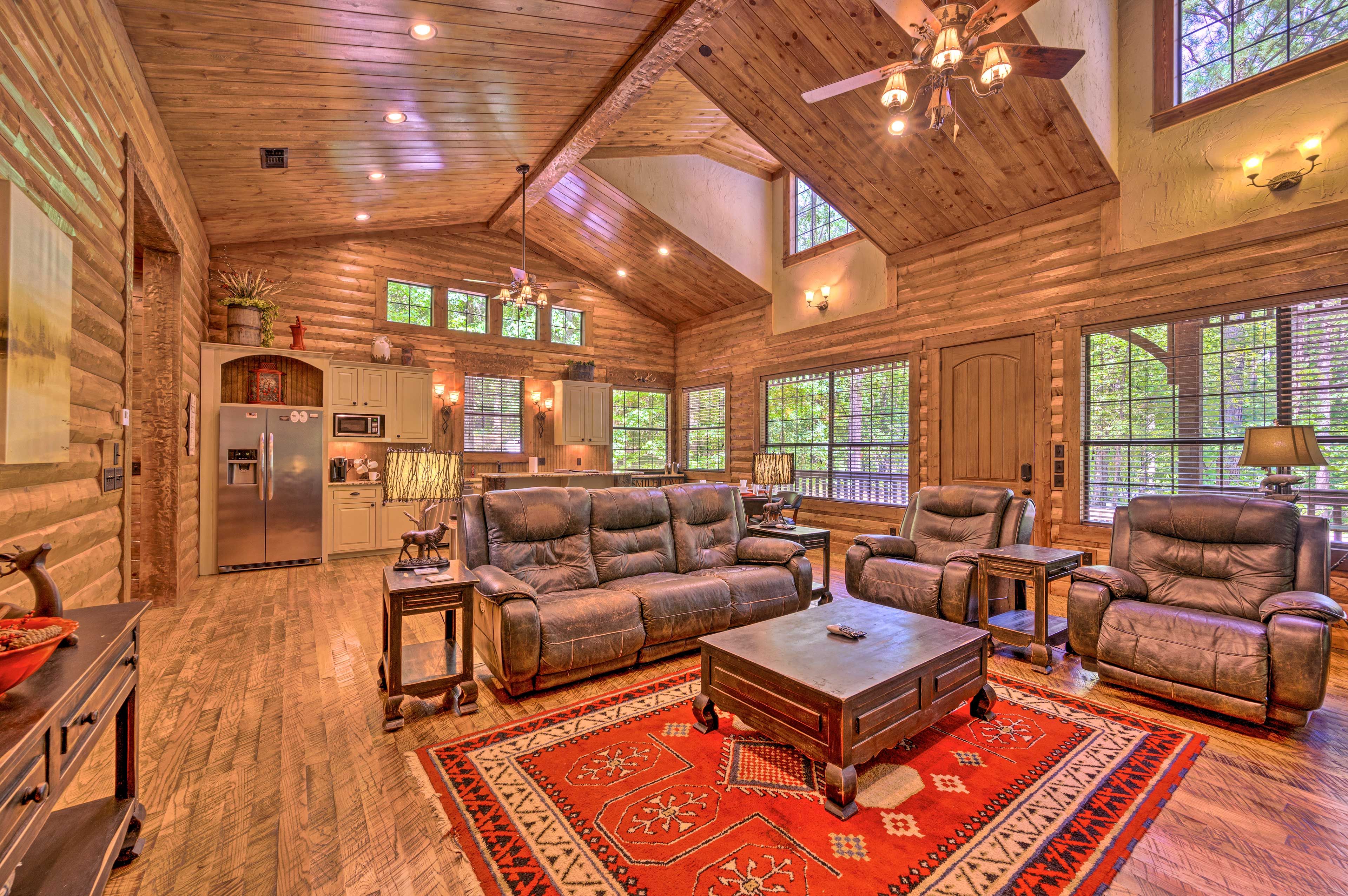 Sit under the vaulted ceilings and enjoy endless amenities!
