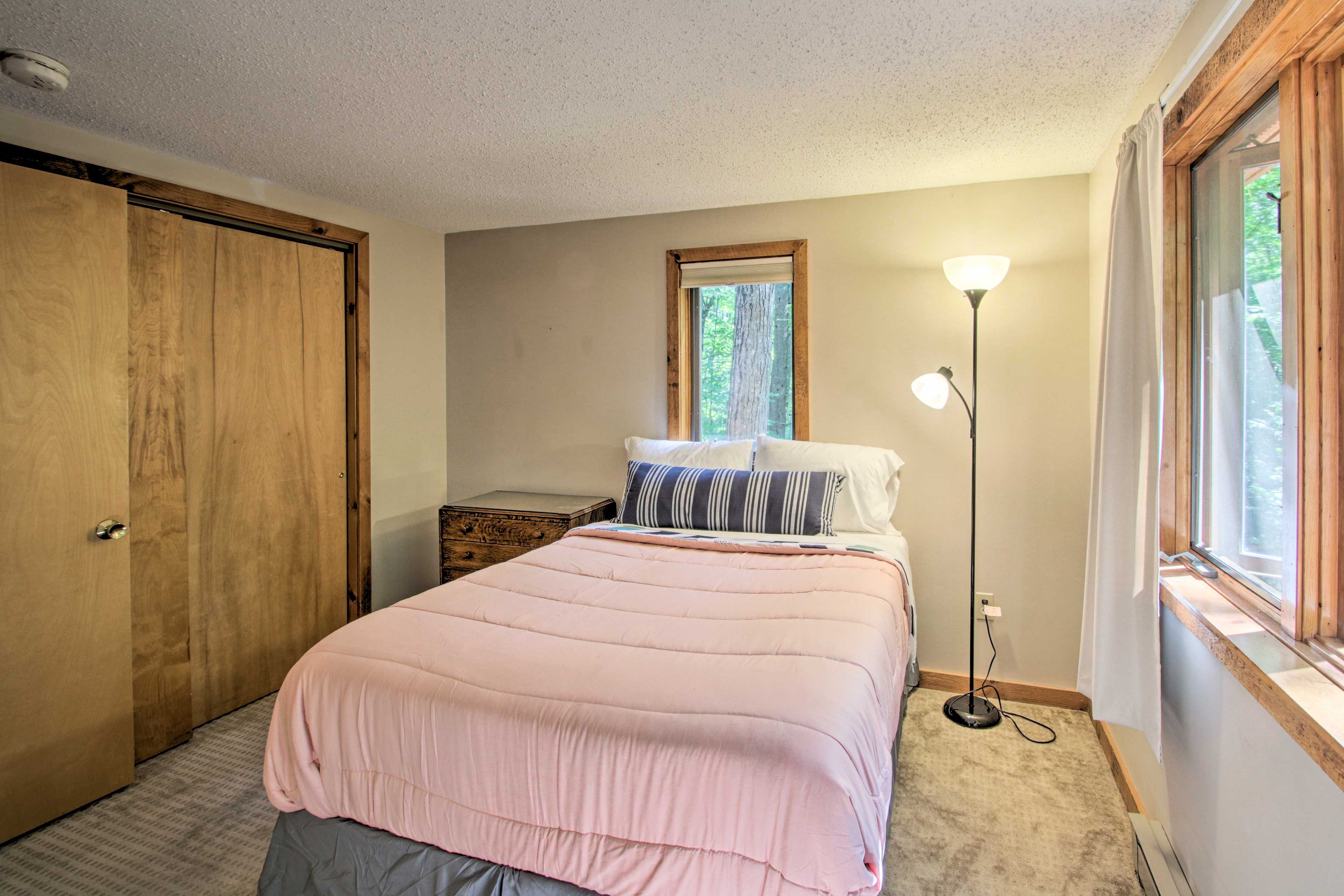 There's ample closet space for your belongings.