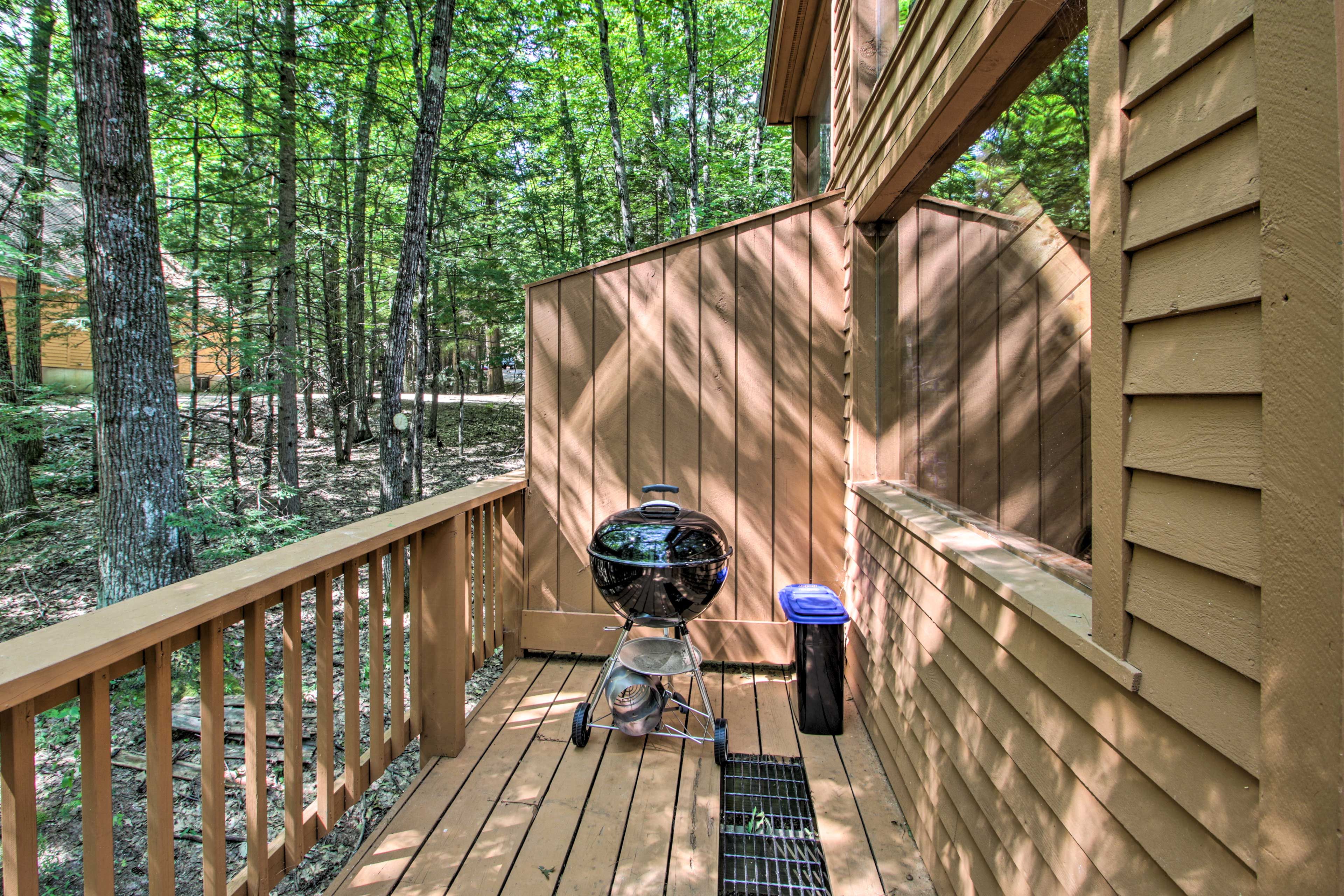 Have a BBQ with the help of a charcoal grill.