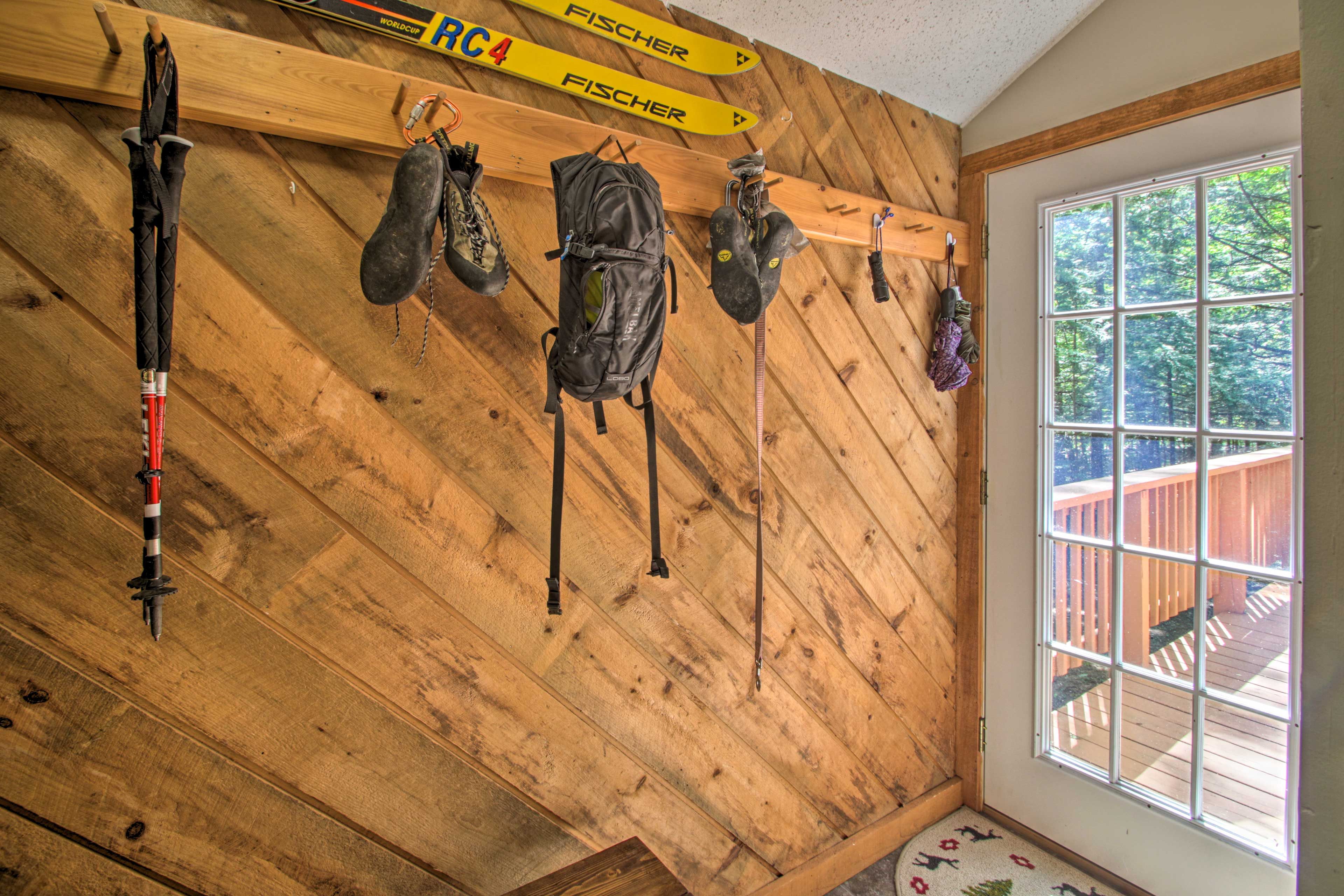 Take off your ski boots and kick back on the couch.
