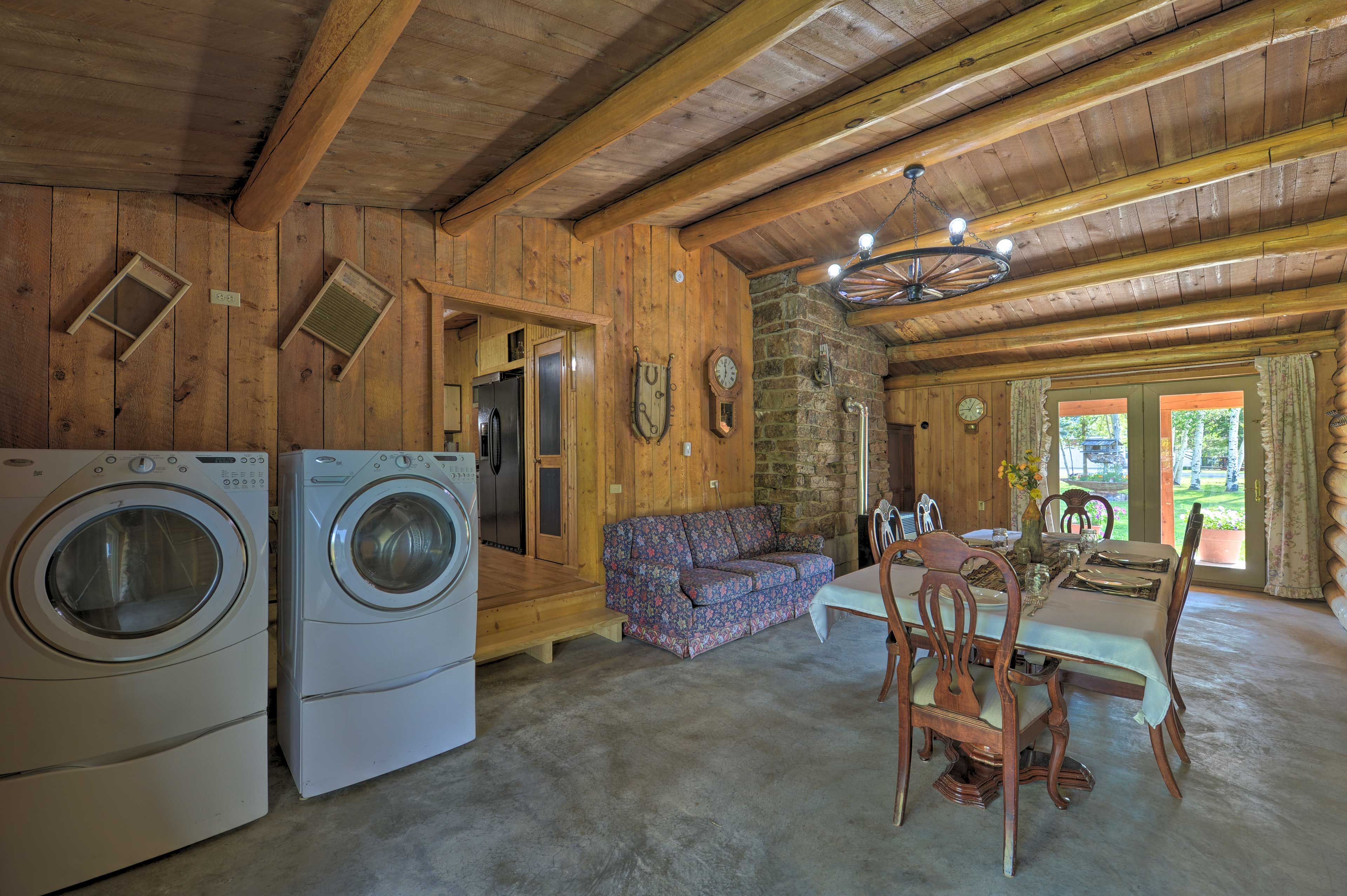 Washer & Dryer | Iron & Board
