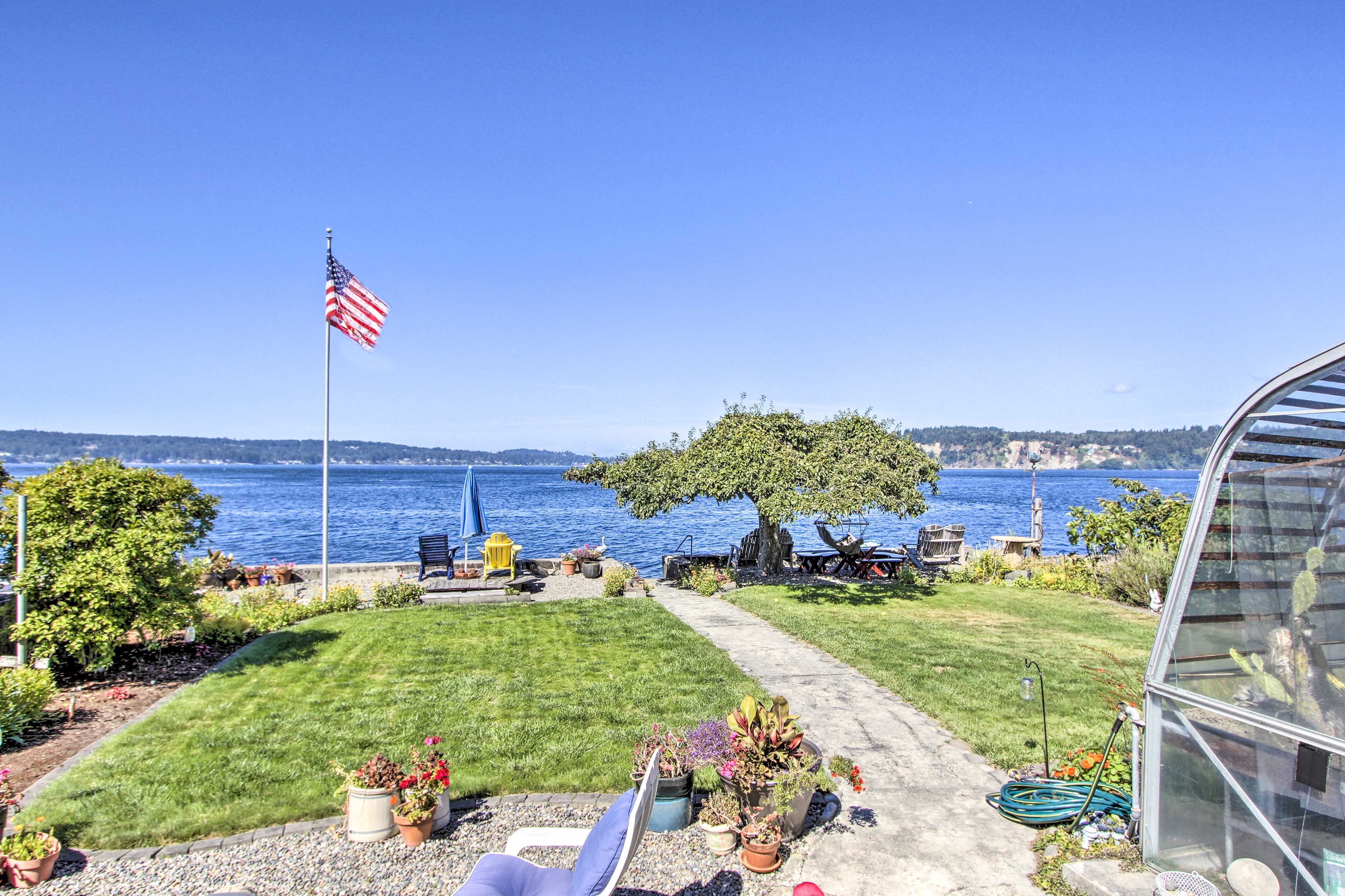 Waterfront Yard