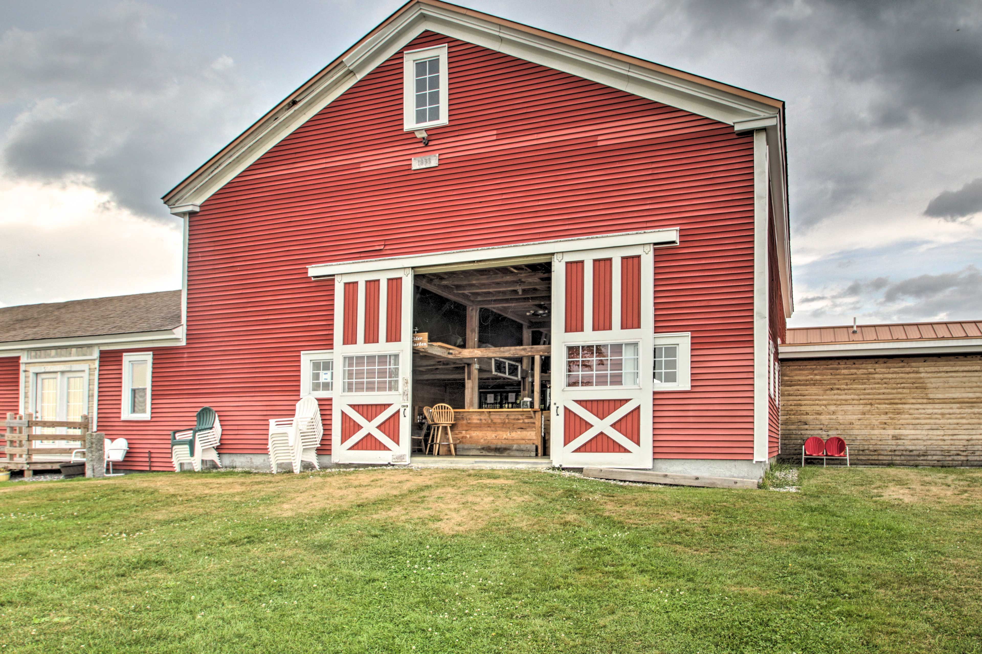 Step inside the tasting room.